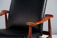 Finn Juhl Danish Rosewood Spade Chair, circa 1960s