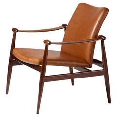 Finn Juhl Danish Rosewood Spade Chair, circa 1960s