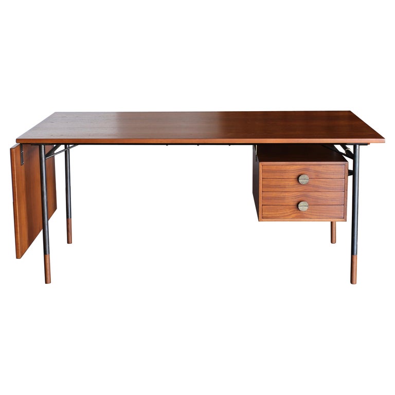 Finn Juhl Desk For Bovirke Circa 1950 At 1stdibs