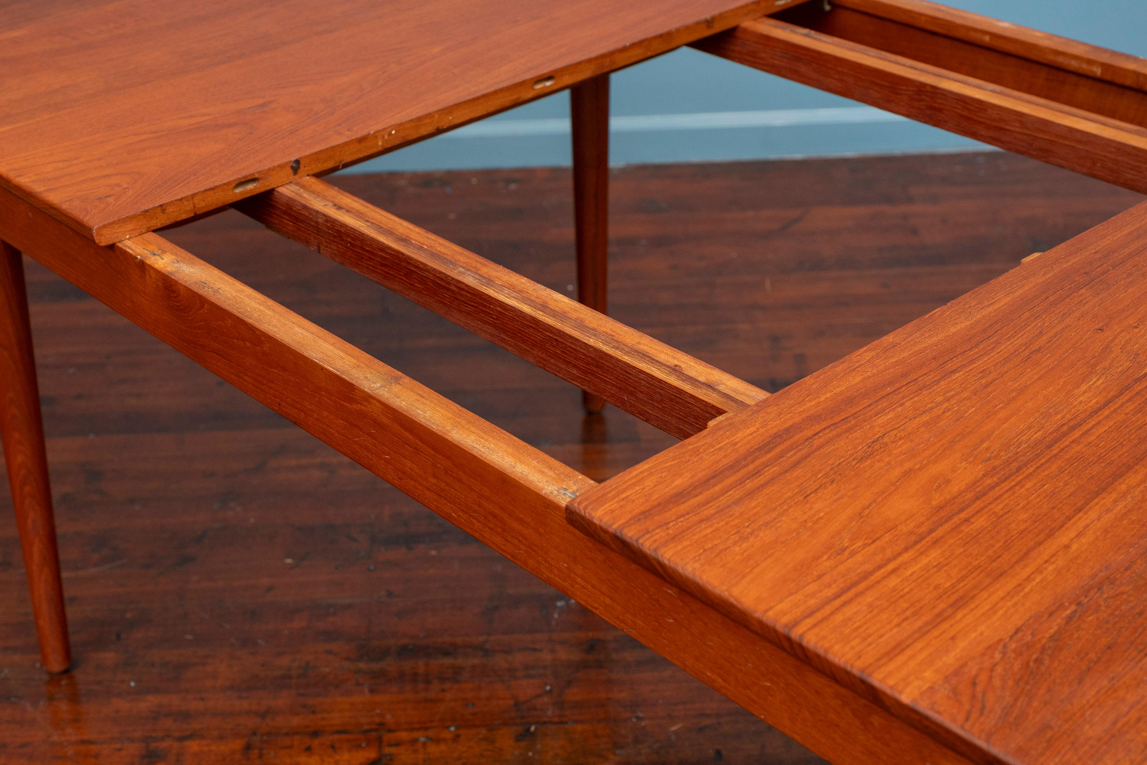 Teak Finn Juhl Dining Table for France & Son For Sale