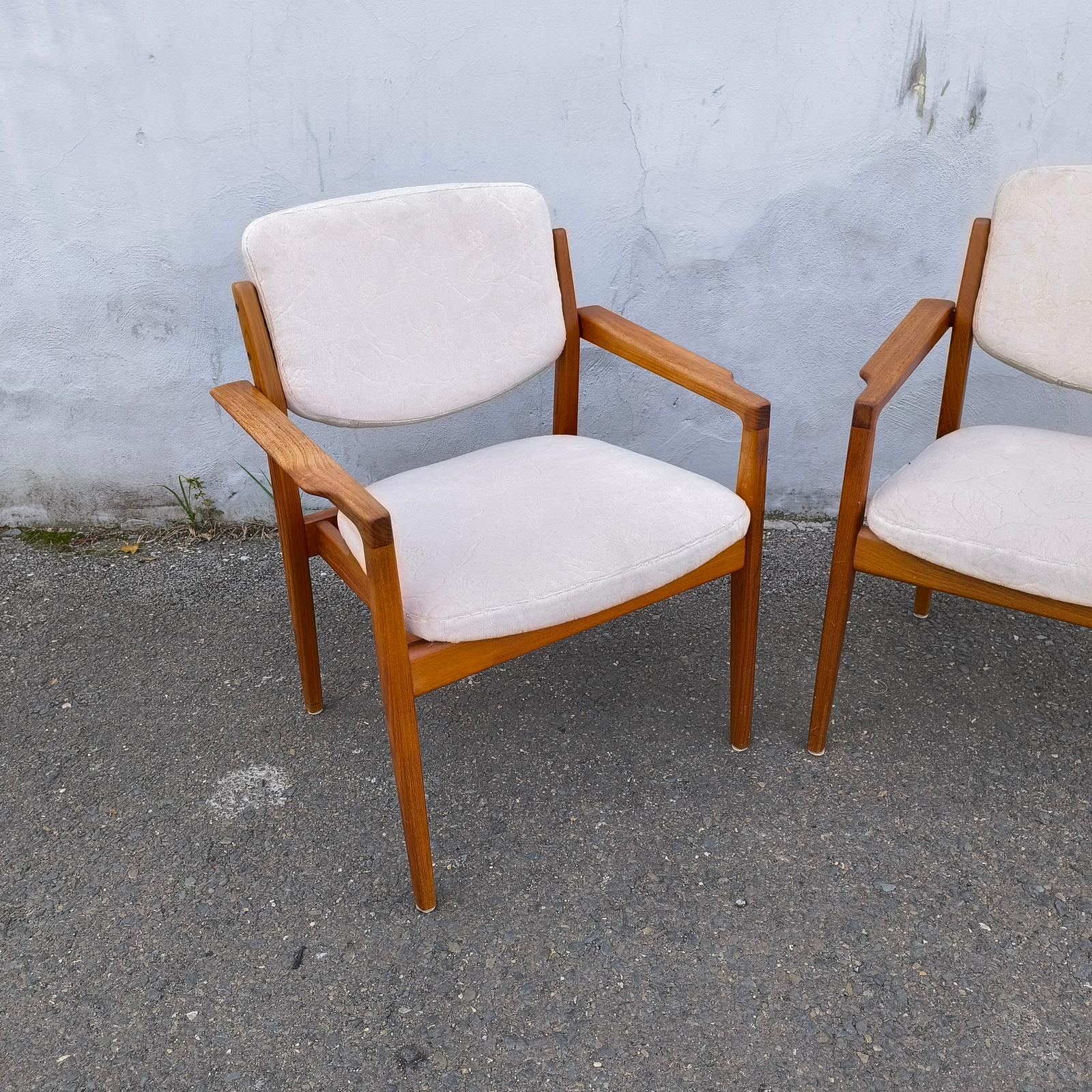 Poltrone Diplomat Finn Juhls Modello 196, France & Søn, anni '60, Raro ritrovamento! in vendita 5