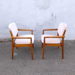 Fauteuils Diplomat de Finn Juhl Model No 196, France & Søn, 1960, Rare Find !