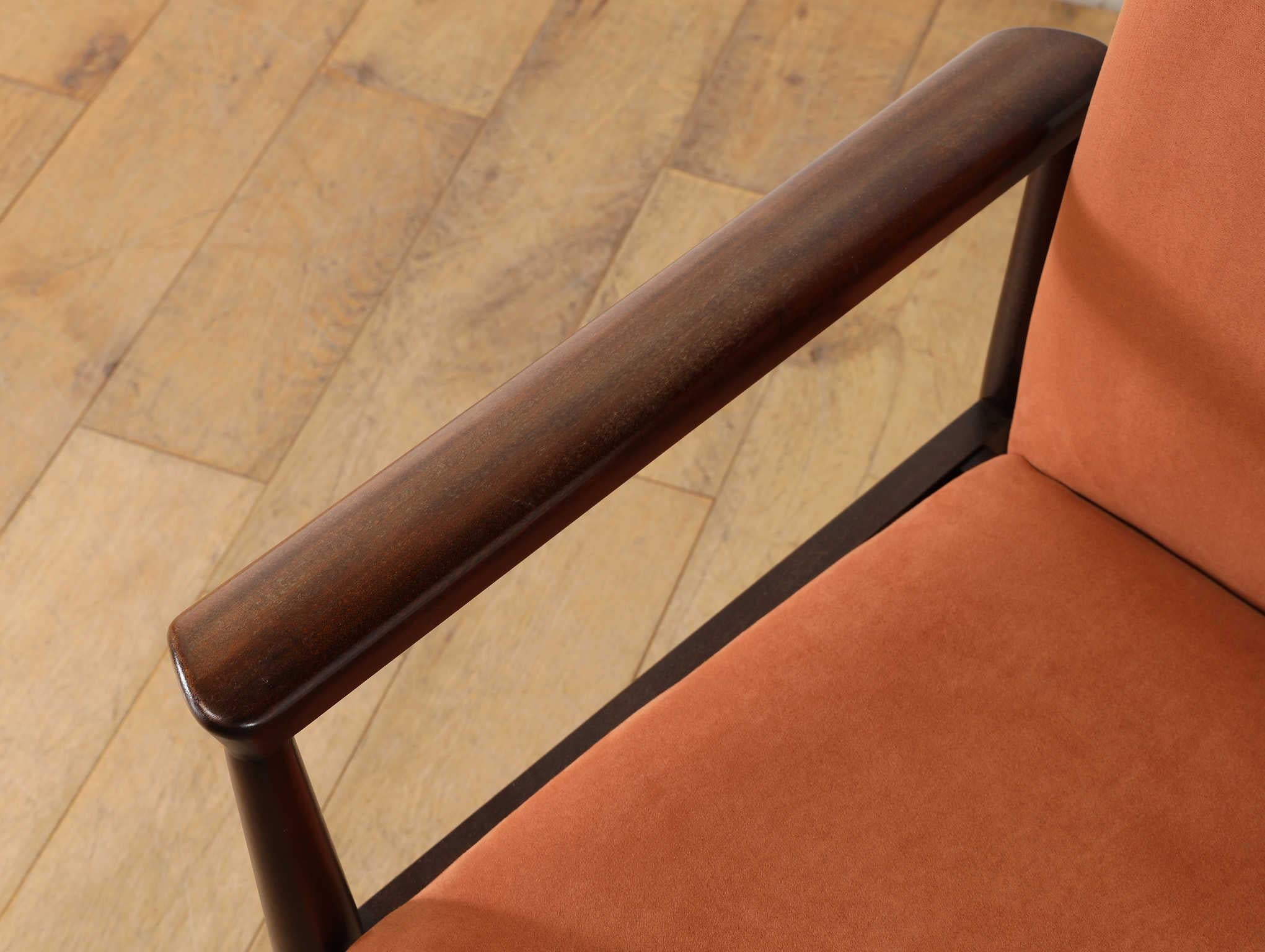 Fabric Finn Juhl Diplomat Chair for CADO
