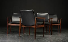 Finn Juhl Diplomat-Stühle aus Palisanderholz
