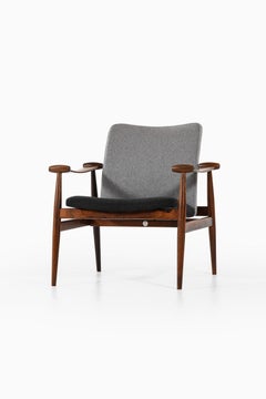 Finn Juhl Easy Chair Model 'Spade' Produced by France & Son