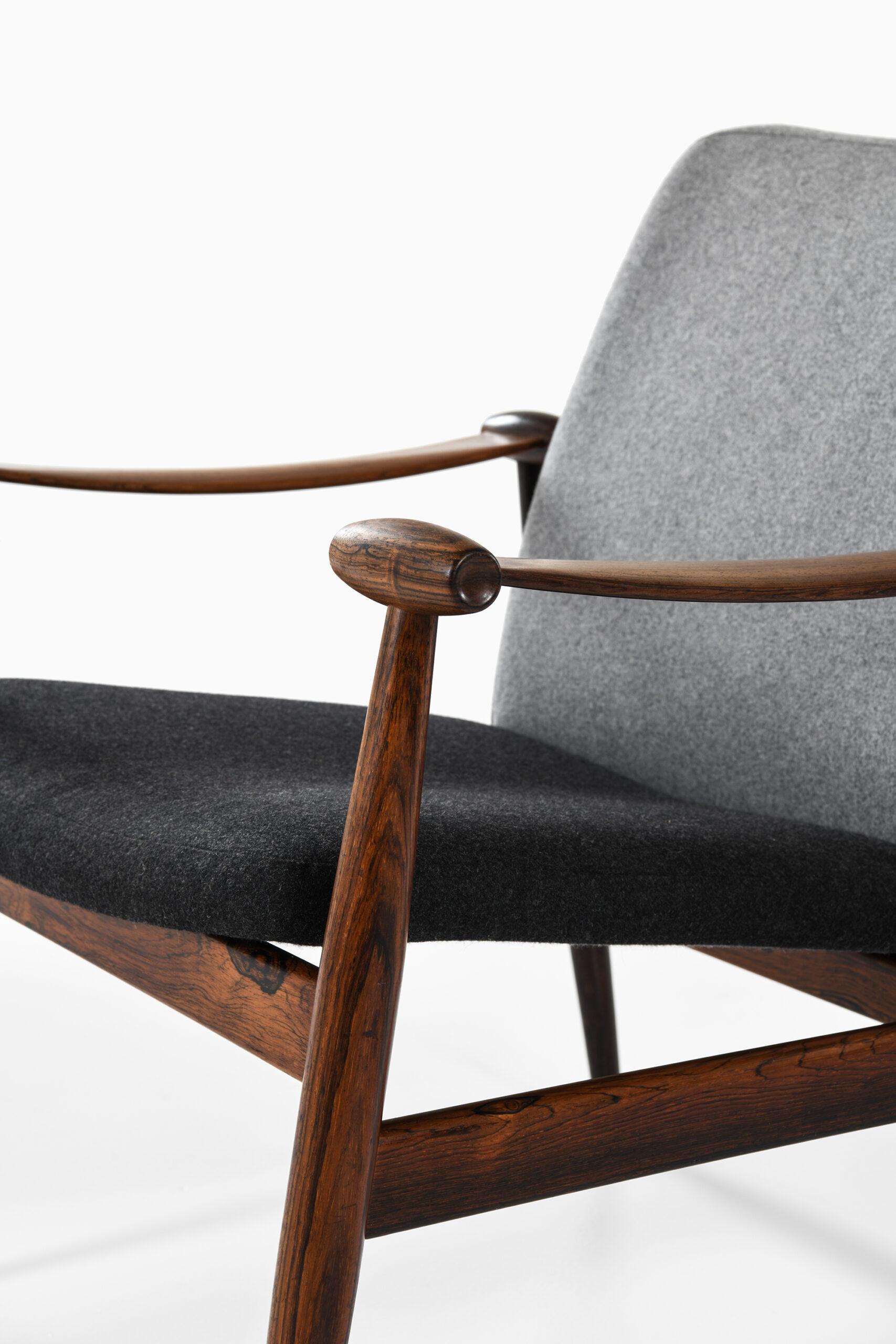 Finn Juhl Easy Chair, Modell ''Spade'', hergestellt von France & Son (Mitte des 20. Jahrhunderts) im Angebot
