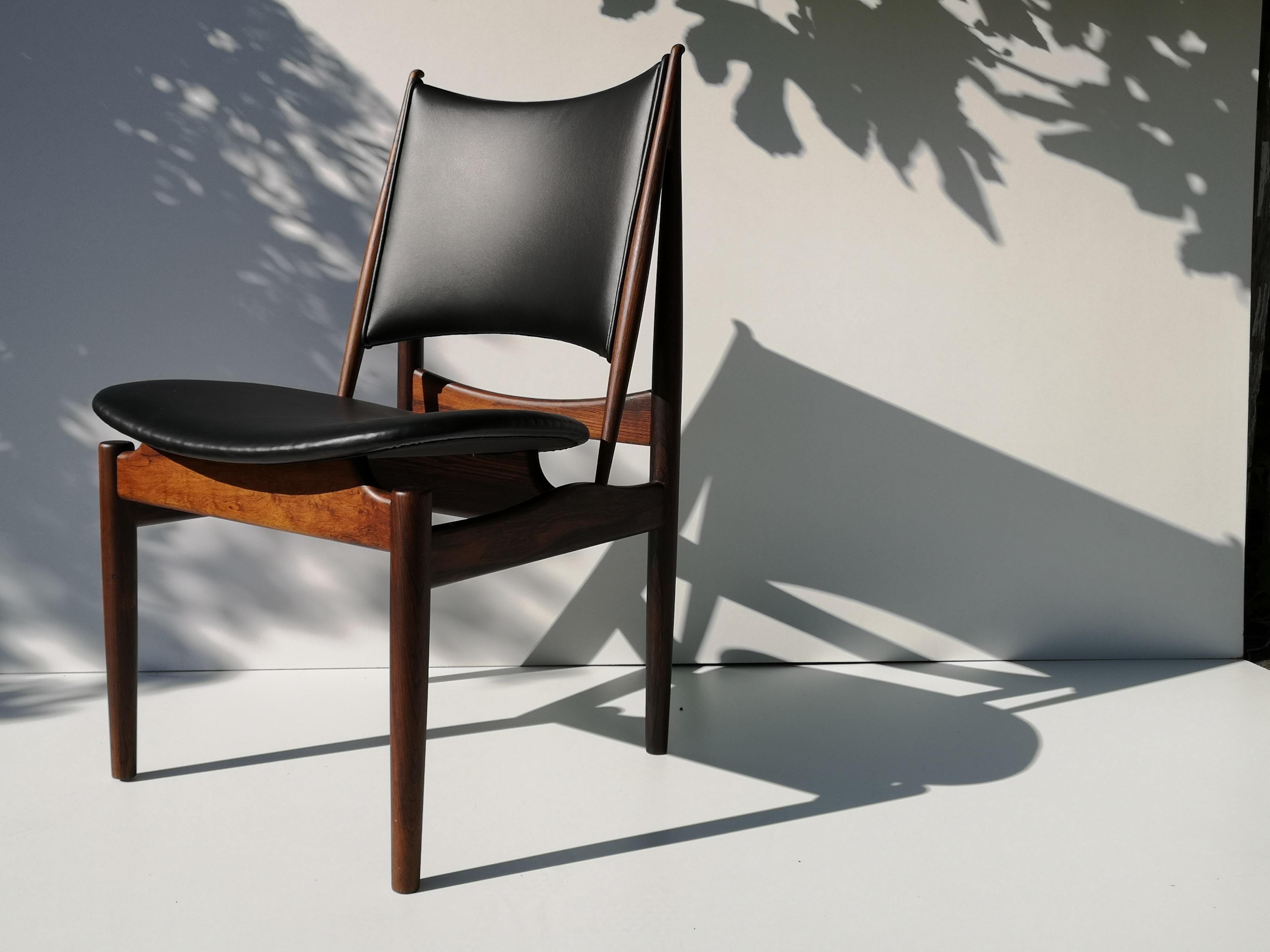 Finn Juhl Egyptian Chair for Neils Vodder For Sale 8