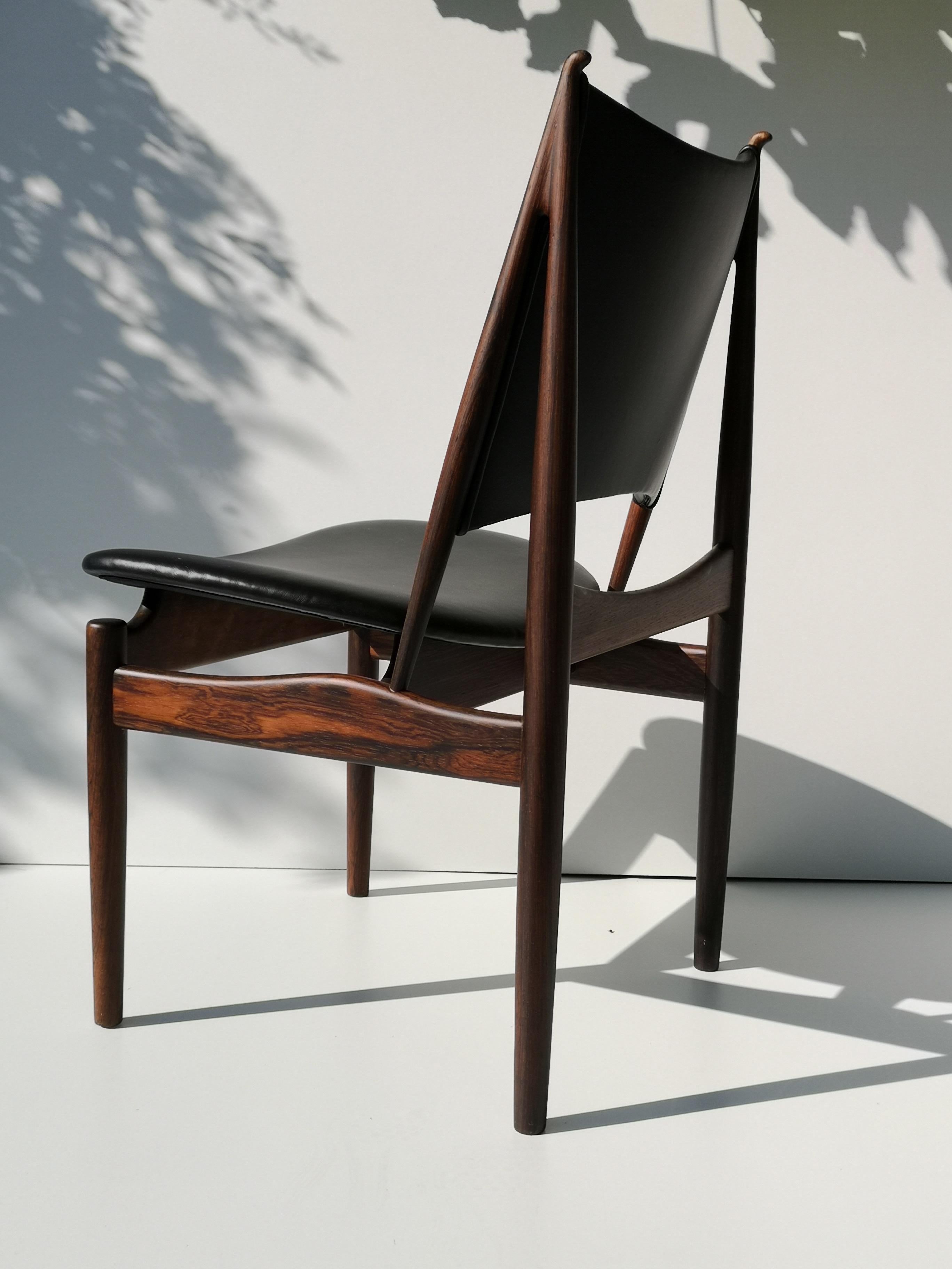 Finn Juhl Egyptian Chair for Neils Vodder For Sale 1