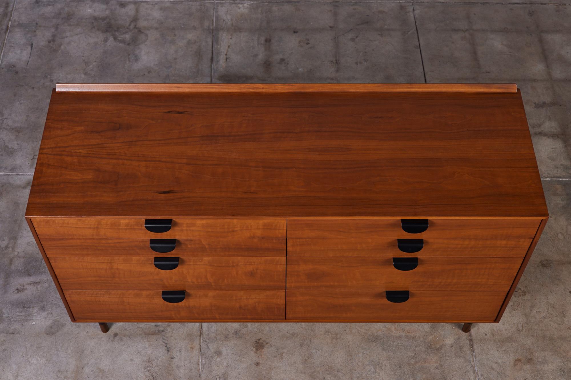 Mid-20th Century Finn Juhl Eight Drawer Dresser for Baker Furniture