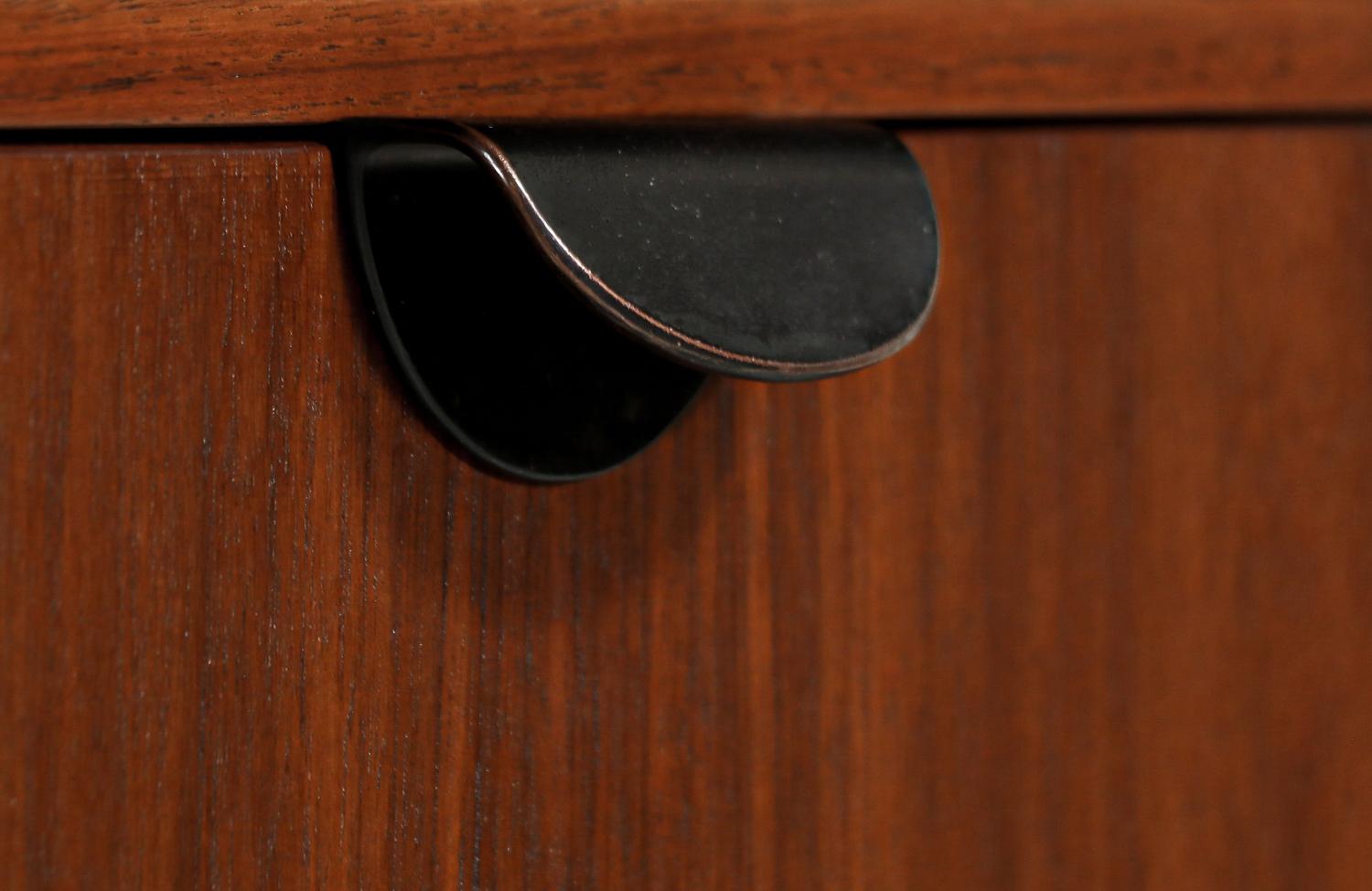Finn Juhl Executive Walnut Desk with Original Caning for Baker Furniture 7