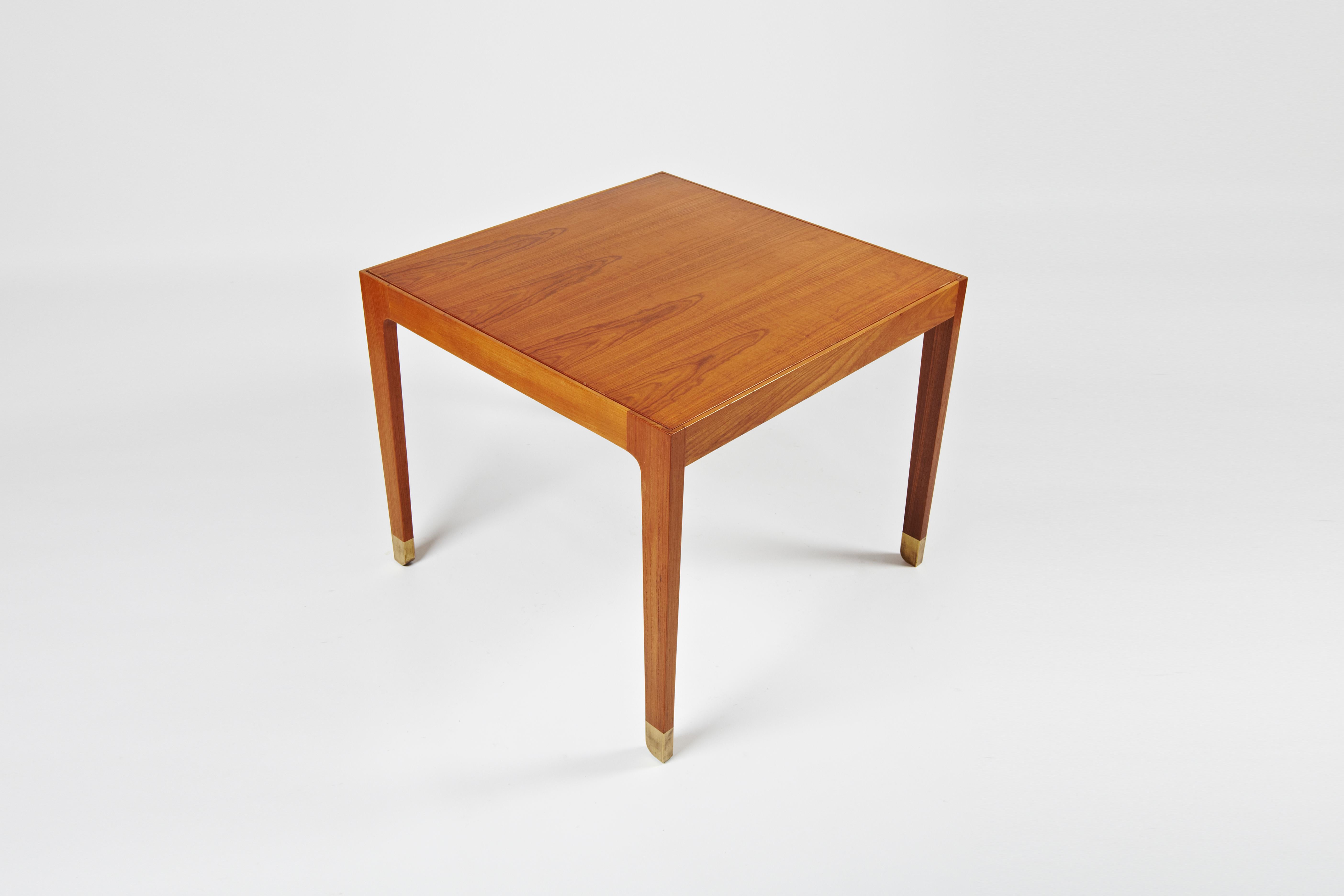 Danish Finn Juhl:  Exhibition tables made 1947 - for dining or cards - single or pair For Sale