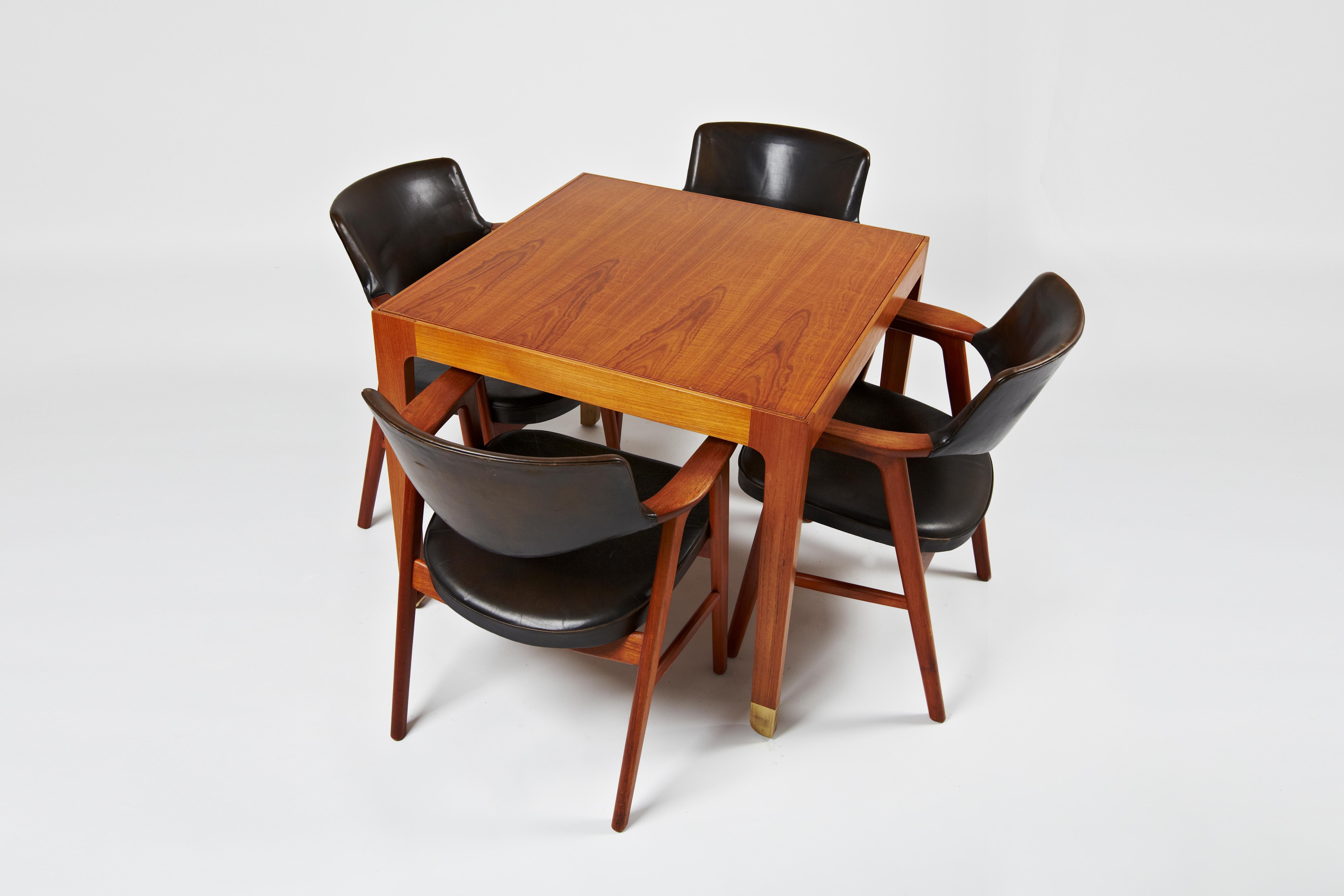 Mid-20th Century Finn Juhl:  Exhibition tables made 1947 - for dining or cards - single or pair For Sale