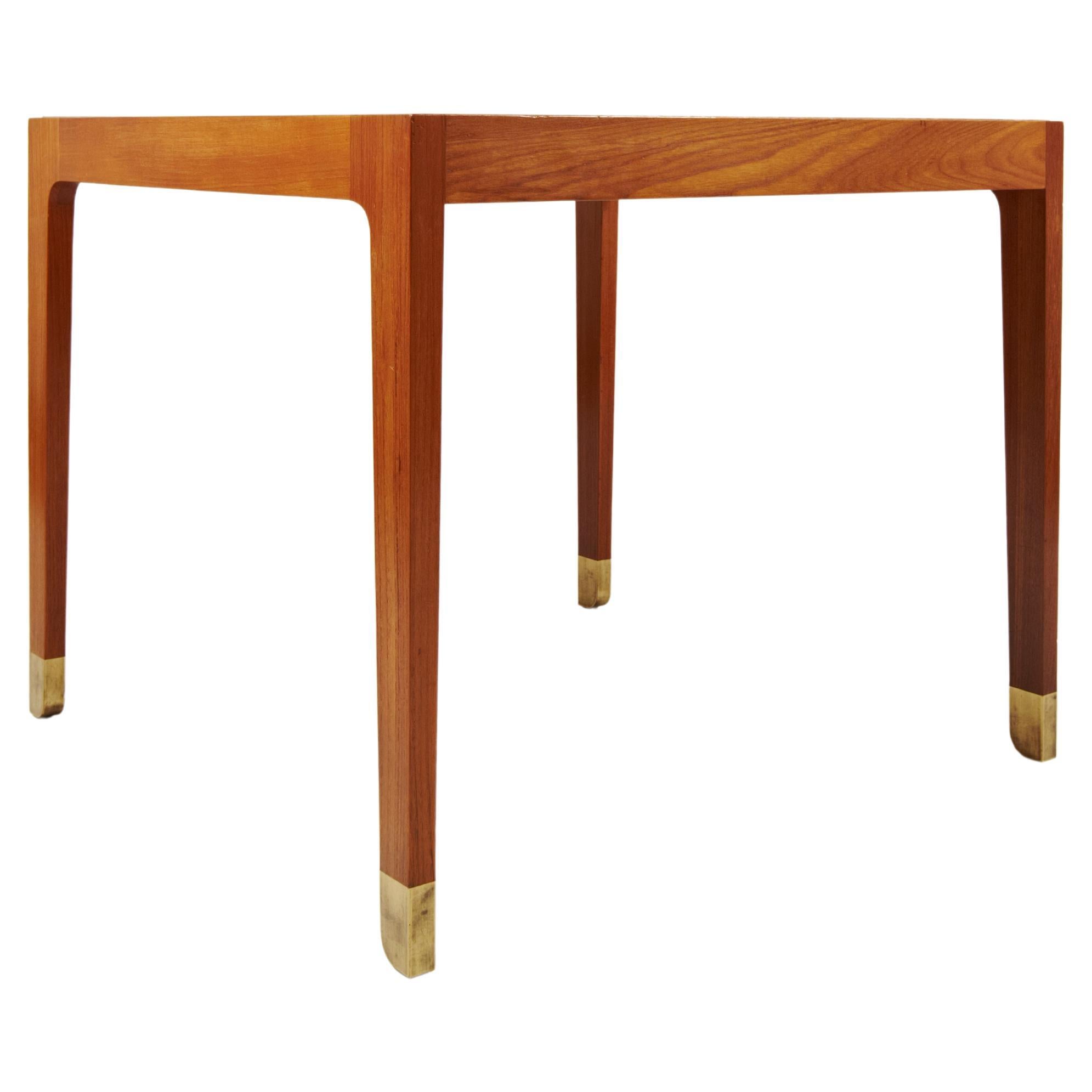 Finn Juhl:  Exhibition tables made 1947 - for dining or cards - single or pair For Sale
