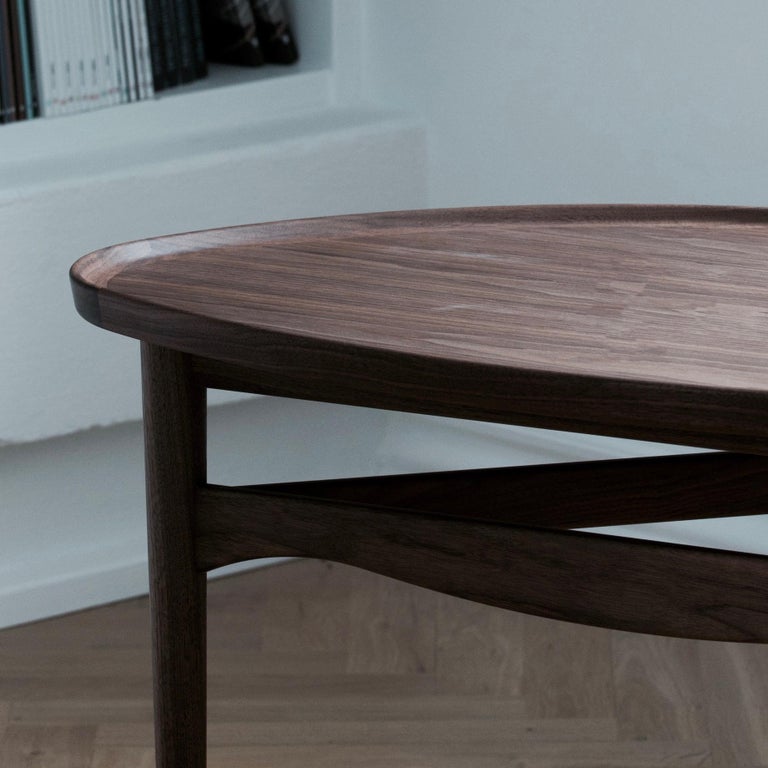 Finn Juhl Eye Side Table, Wood For Sale at 1stDibs