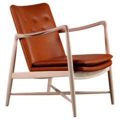 Finn Juhl Fireplace Chair Ash Leather Vita by House of Finn Juhl