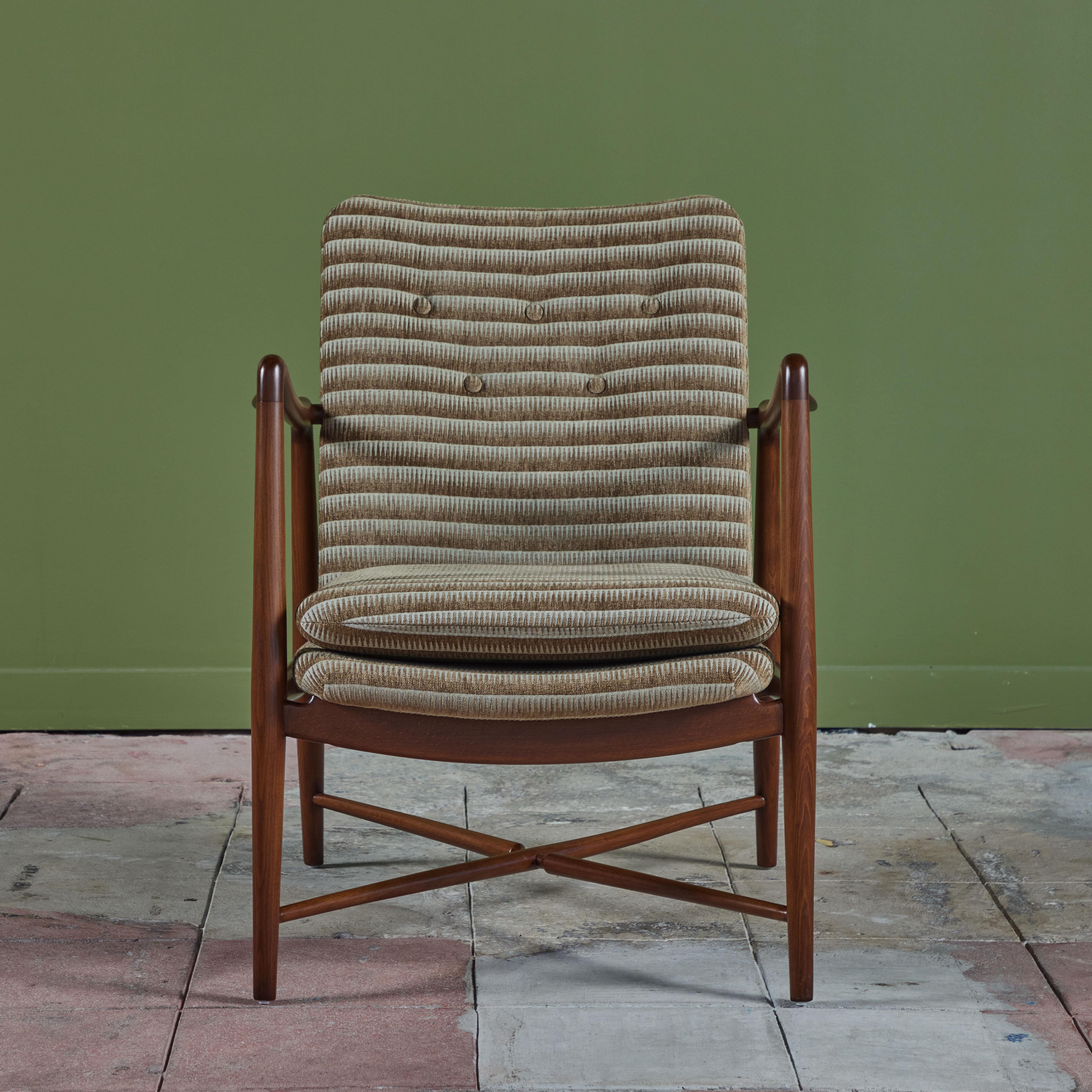 Mid-Century Modern Finn Juhl 'Fireplace Chair' for Bovirke For Sale