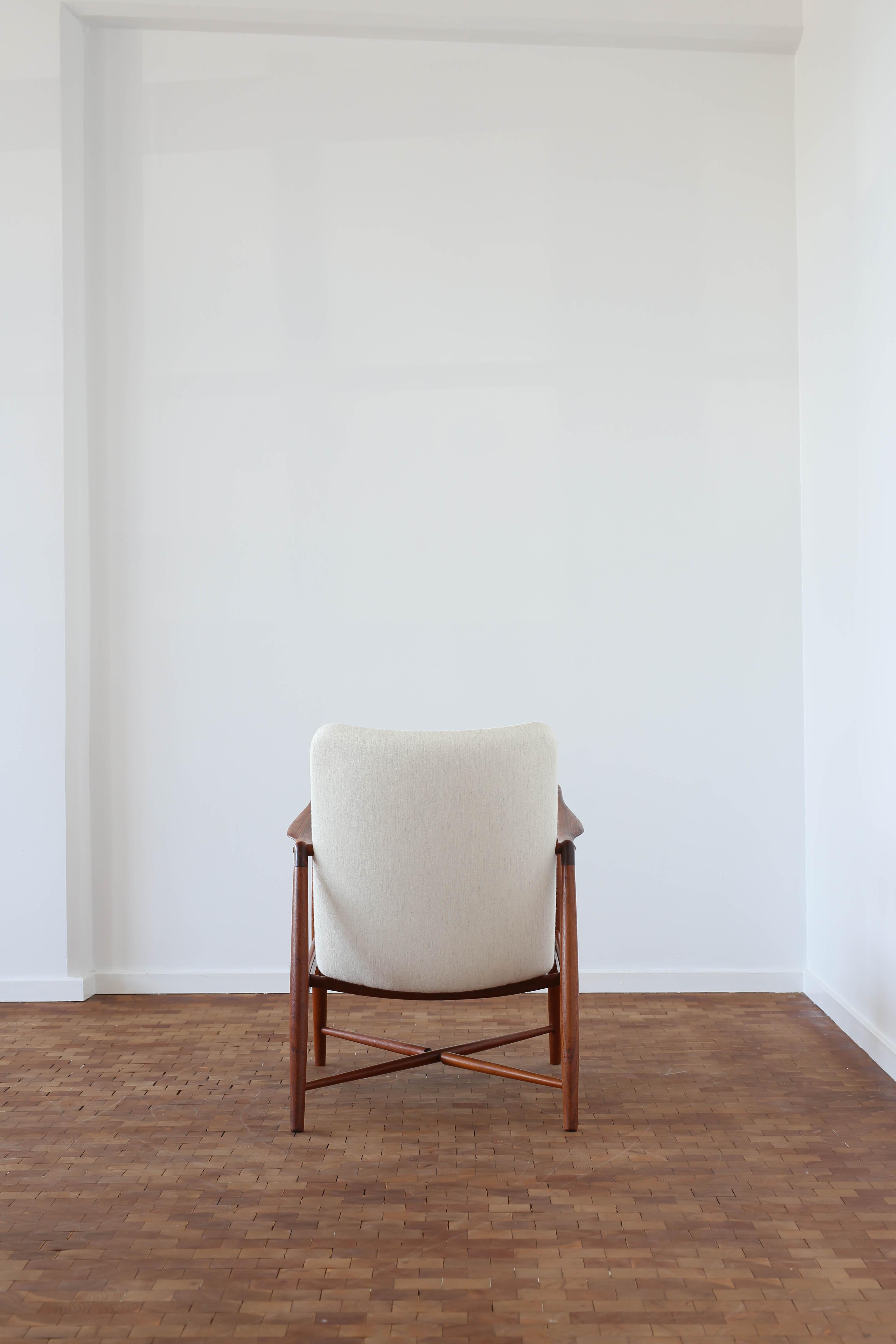 Danish Finn Juhl Fireplace chair For Sale