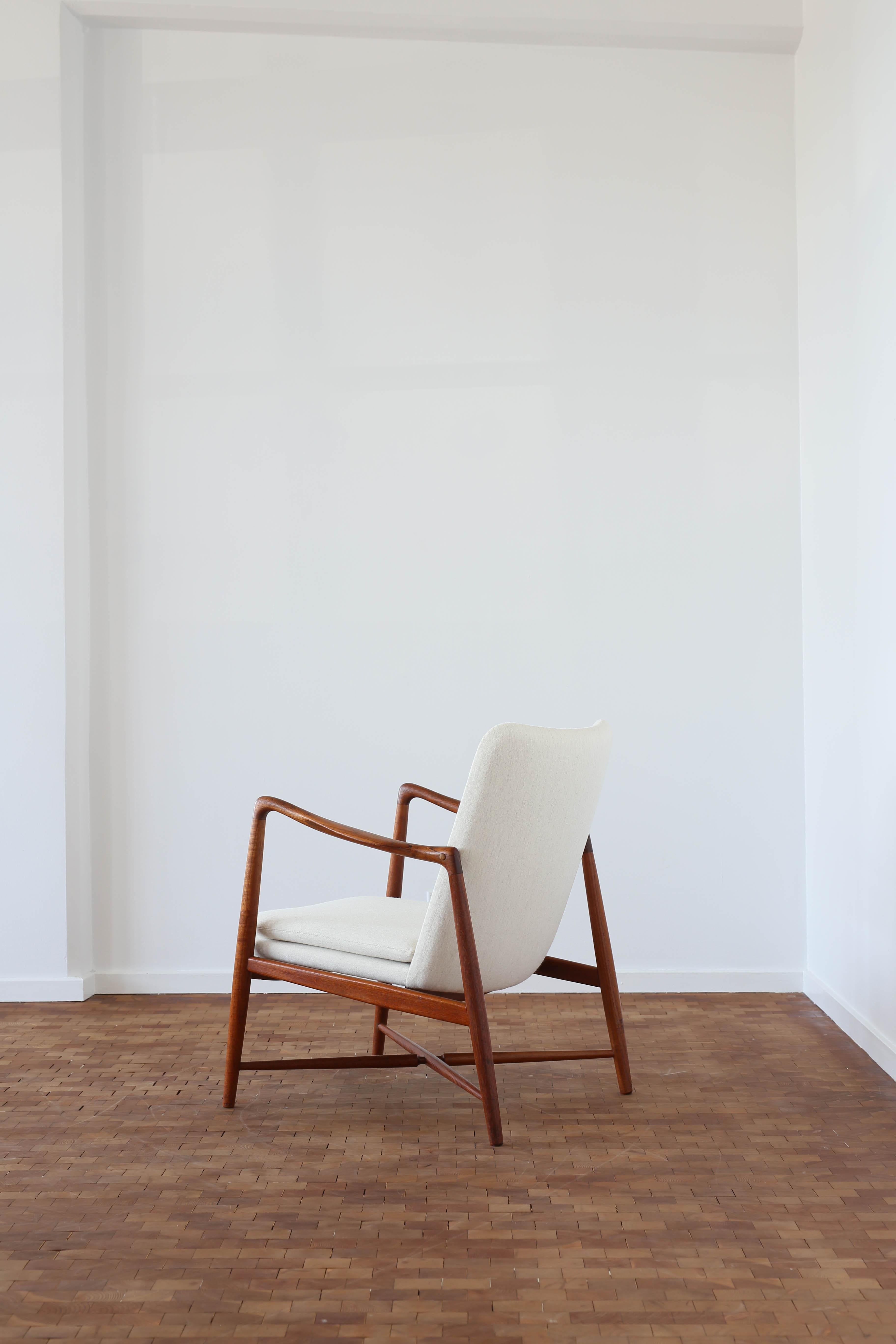 Finn Juhl Fireplace chair In Good Condition For Sale In Copenhagen, DK