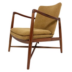 Finn Juhl "Fireplace" Teak Danish Lounge Chair, circa 1950s