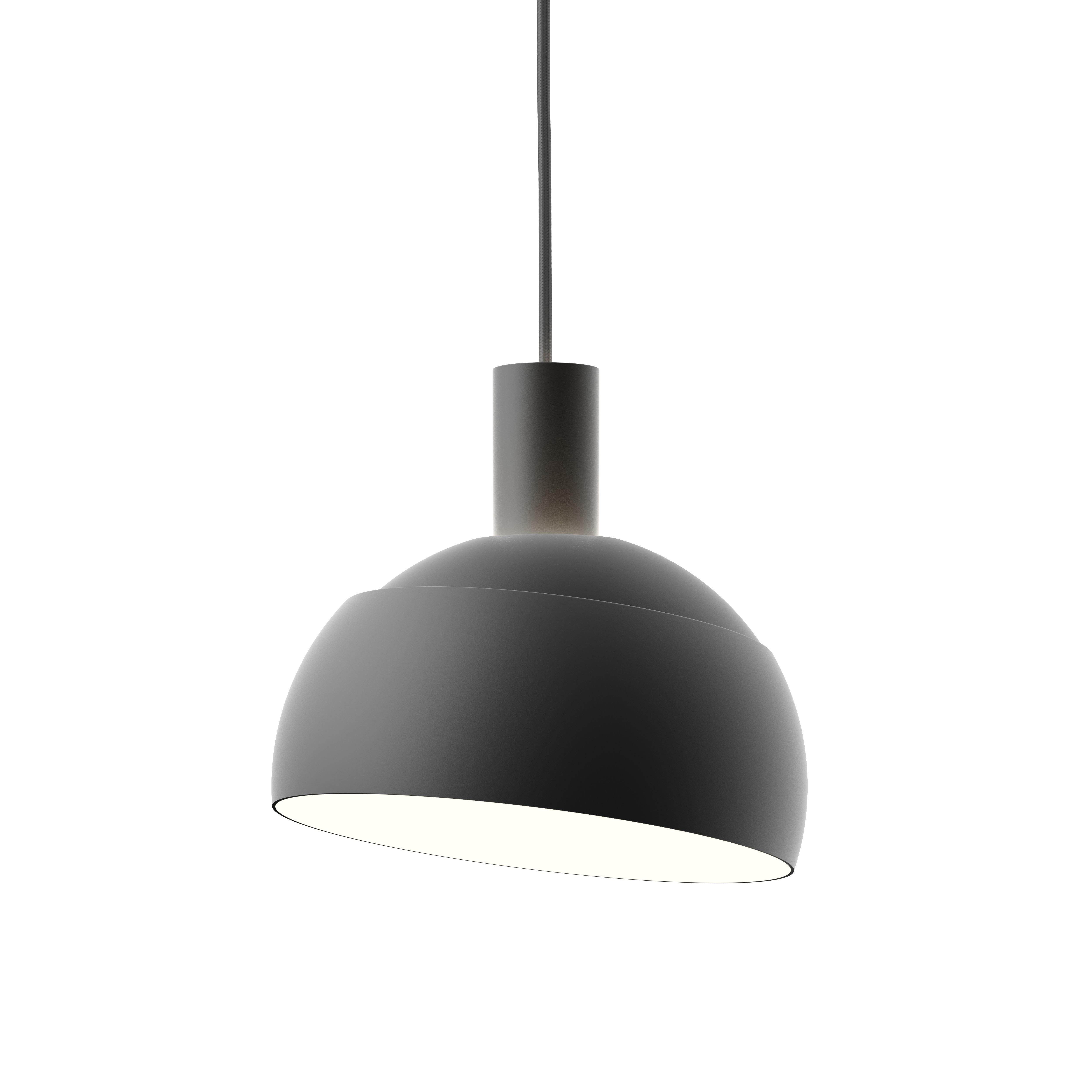 Mid-Century moderno Ciondolo 'FJ Elements' di Finn Juhl in nero per Louis Poulsens in vendita
