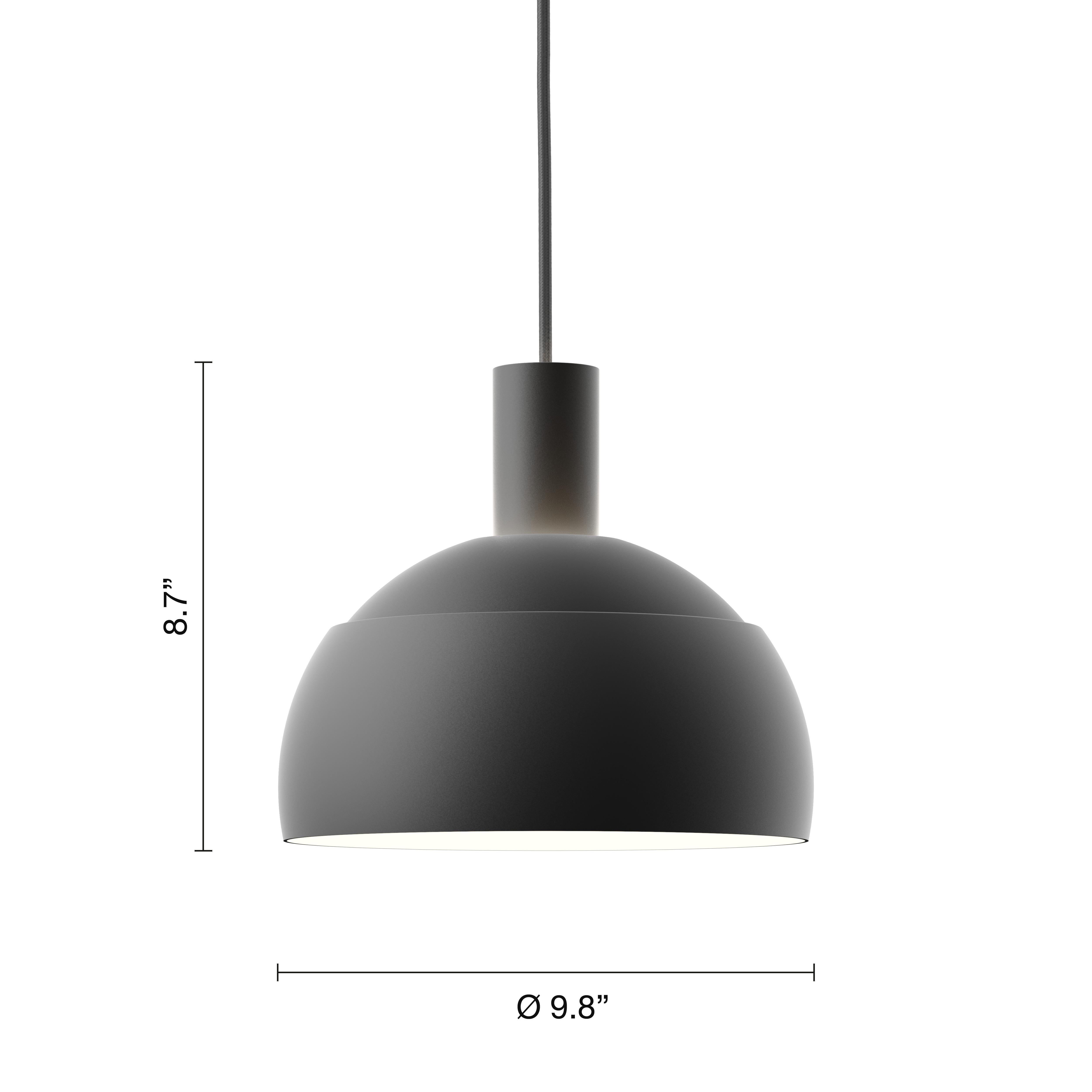 Ciondolo 'FJ Elements' di Finn Juhl in nero per Louis Poulsens in vendita 1