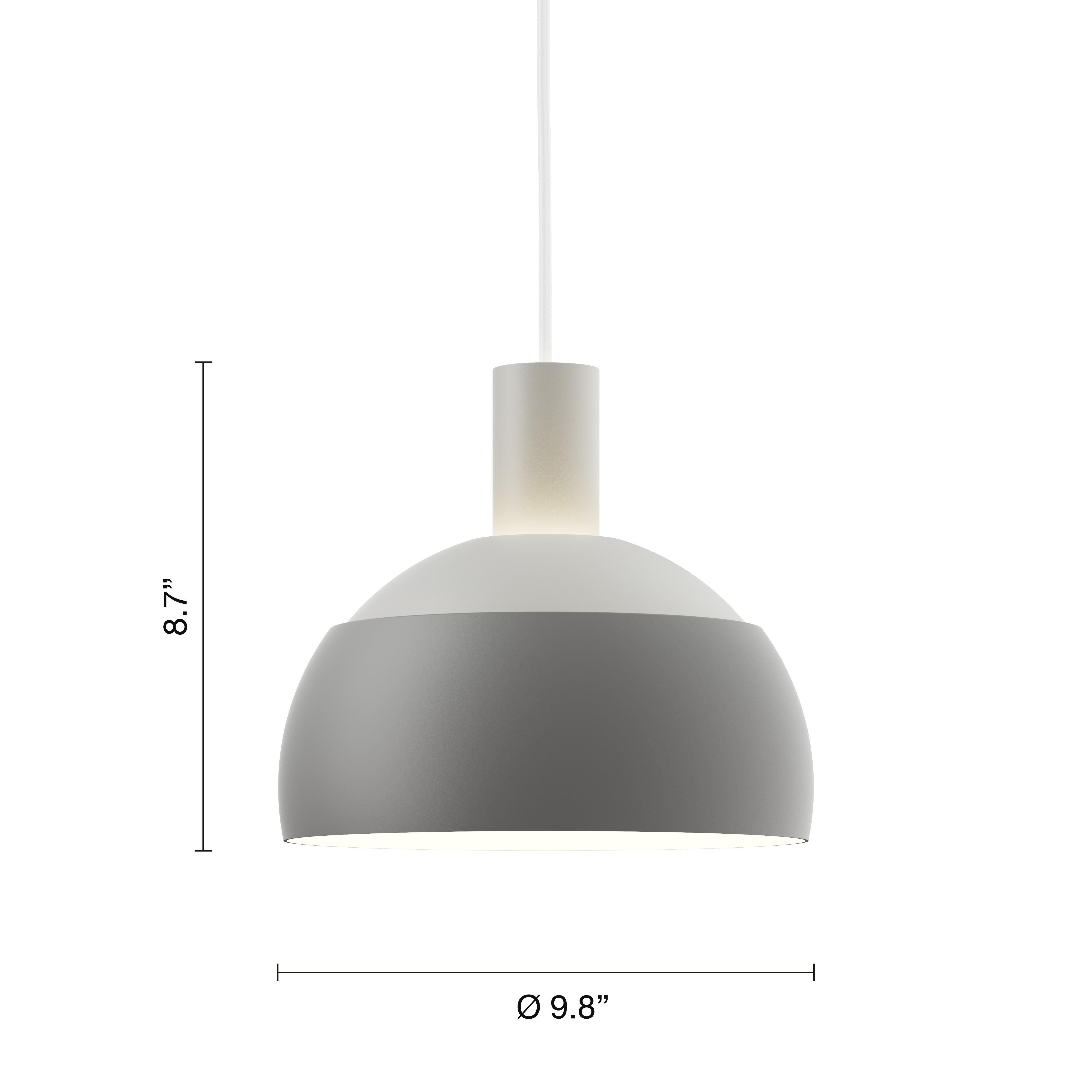 Dipinto Ciondolo 'FJ Elements' di Finn Juhl in grigio per Louis Poulsens in vendita