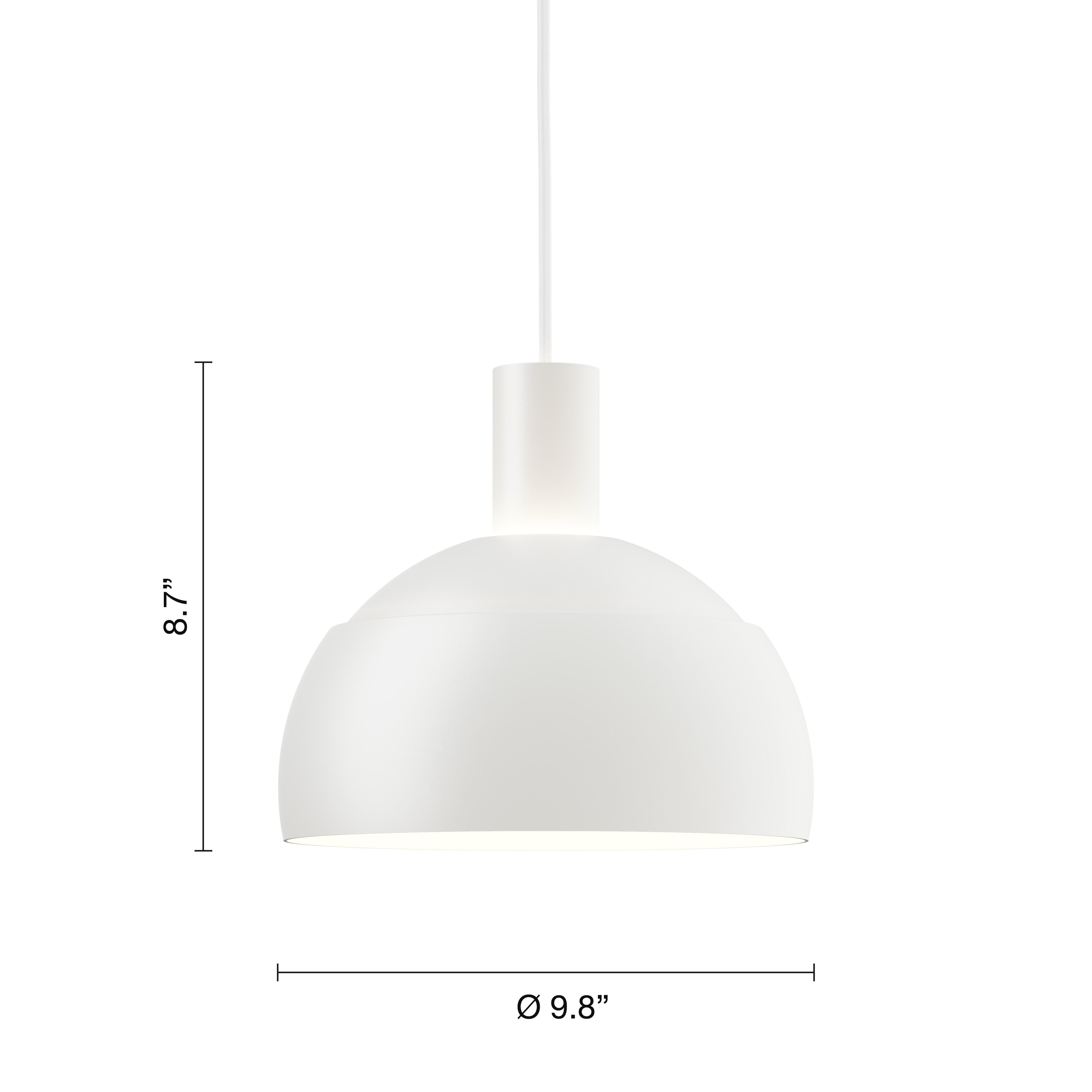 Ciondolo Finn Juhl 'FJ Elements' in bianco per Louis Poulsen In condizioni Nuovo in vendita a Glendale, CA