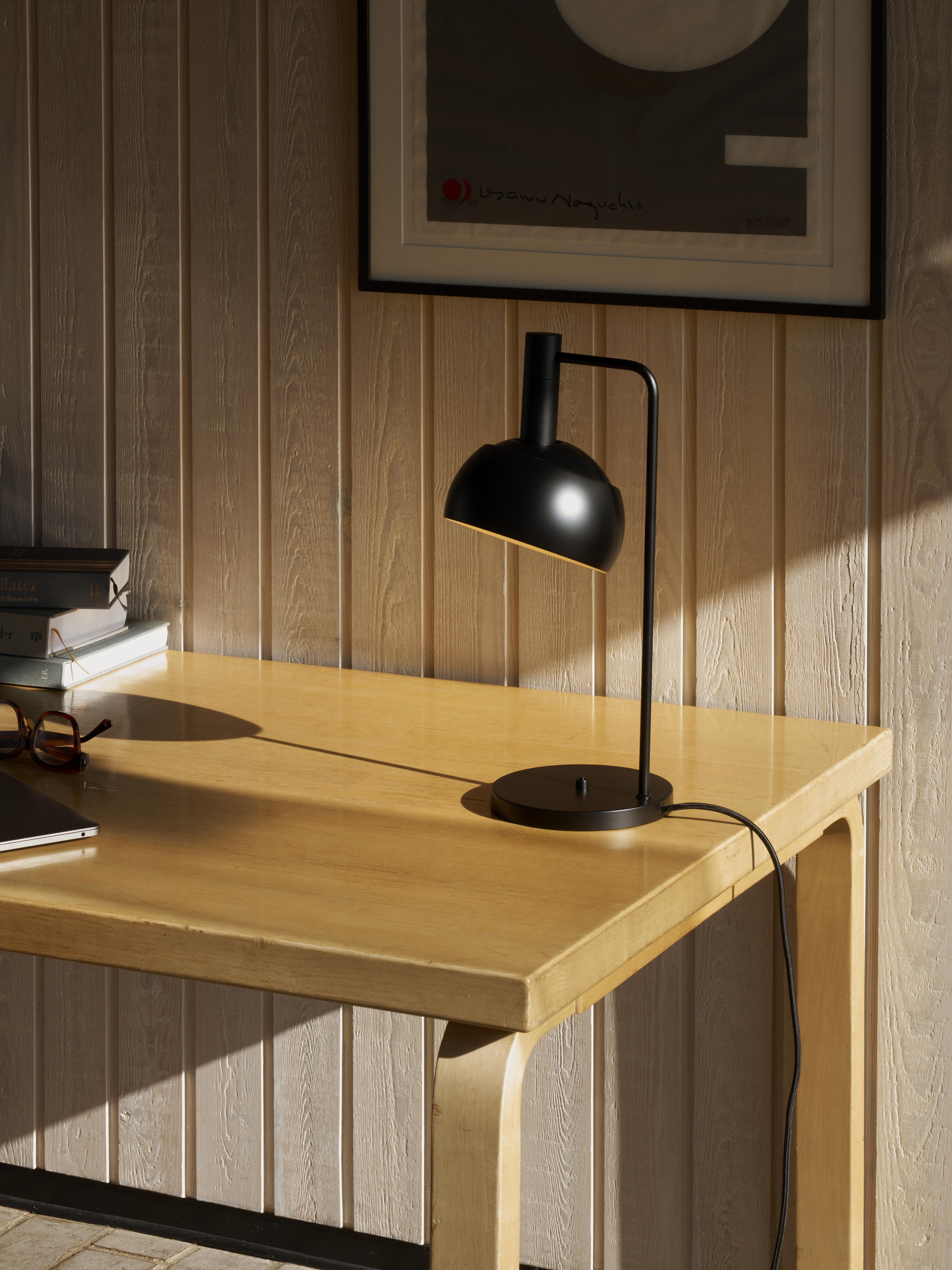 Painted Finn Juhl 'FJ Elements' Table Lamp in Black for Louis Poulsen For Sale
