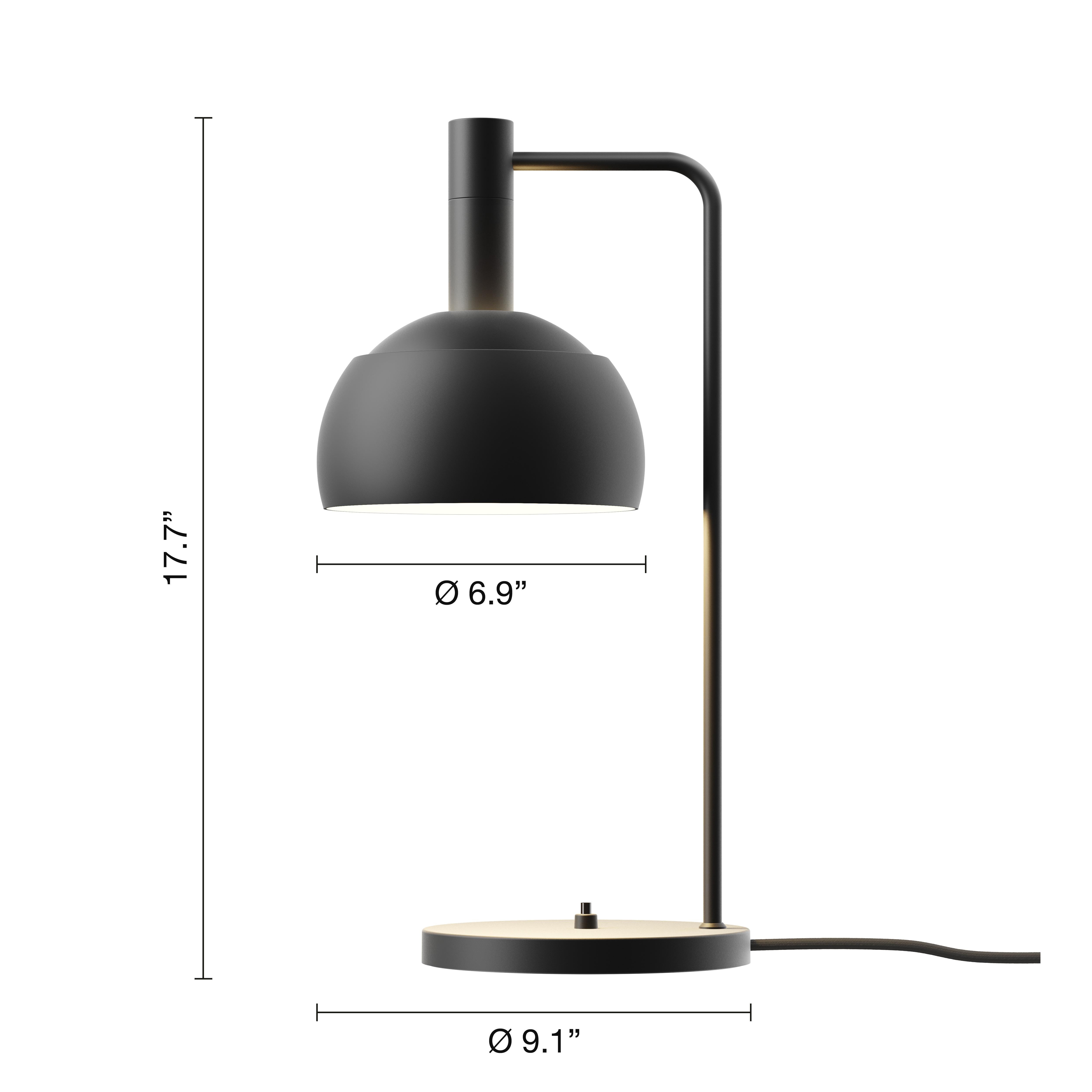 Finn Juhl 'FJ Elements' Table Lamp in Black for Louis Poulsen For Sale 1