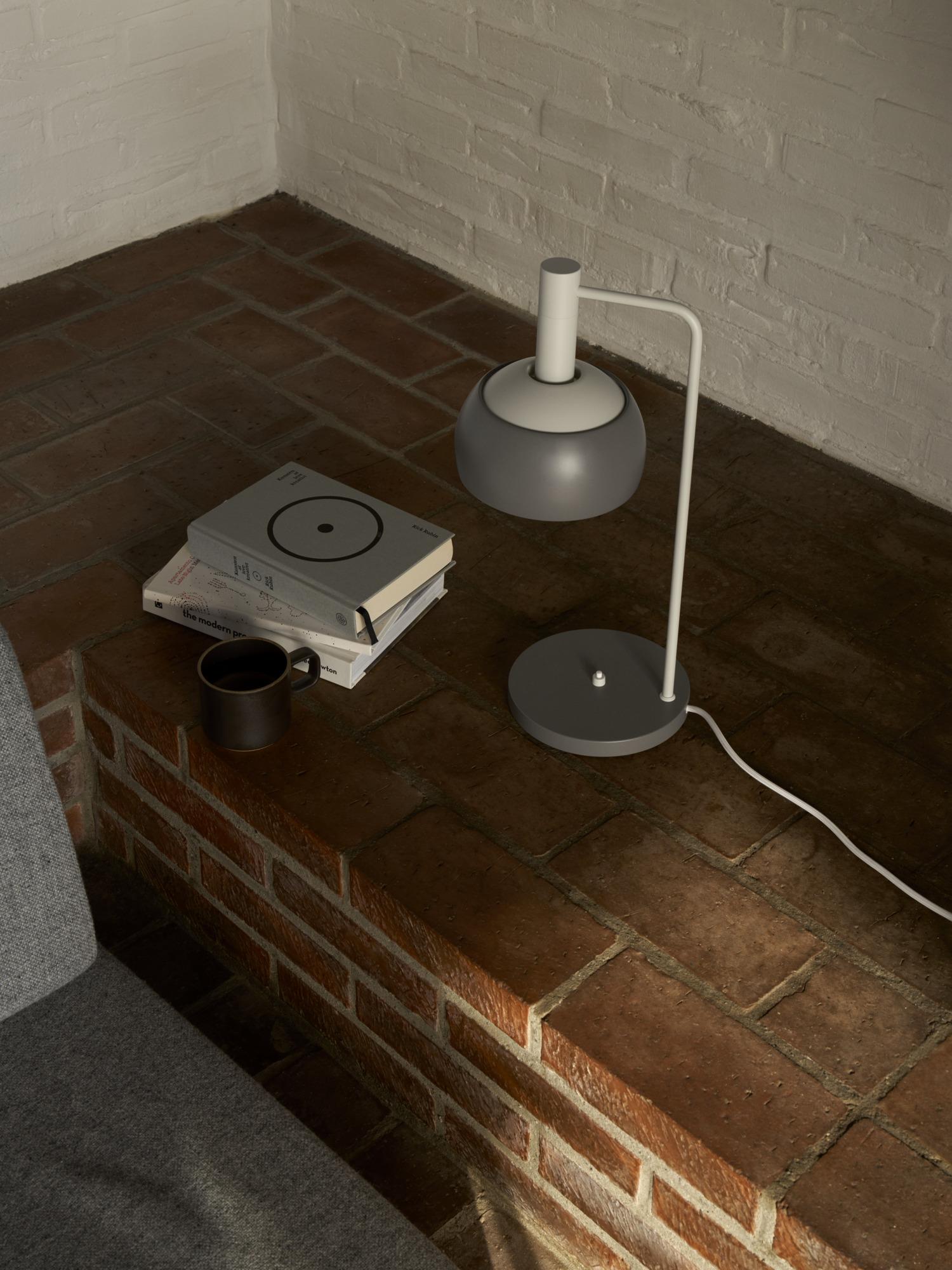 Danish Finn Juhl 'FJ Elements' Table Lamp in Grey for Louis Poulsen For Sale