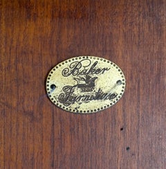 Finn Juhl for Baker Square Walnut Mid-Century Modern Coffee Table