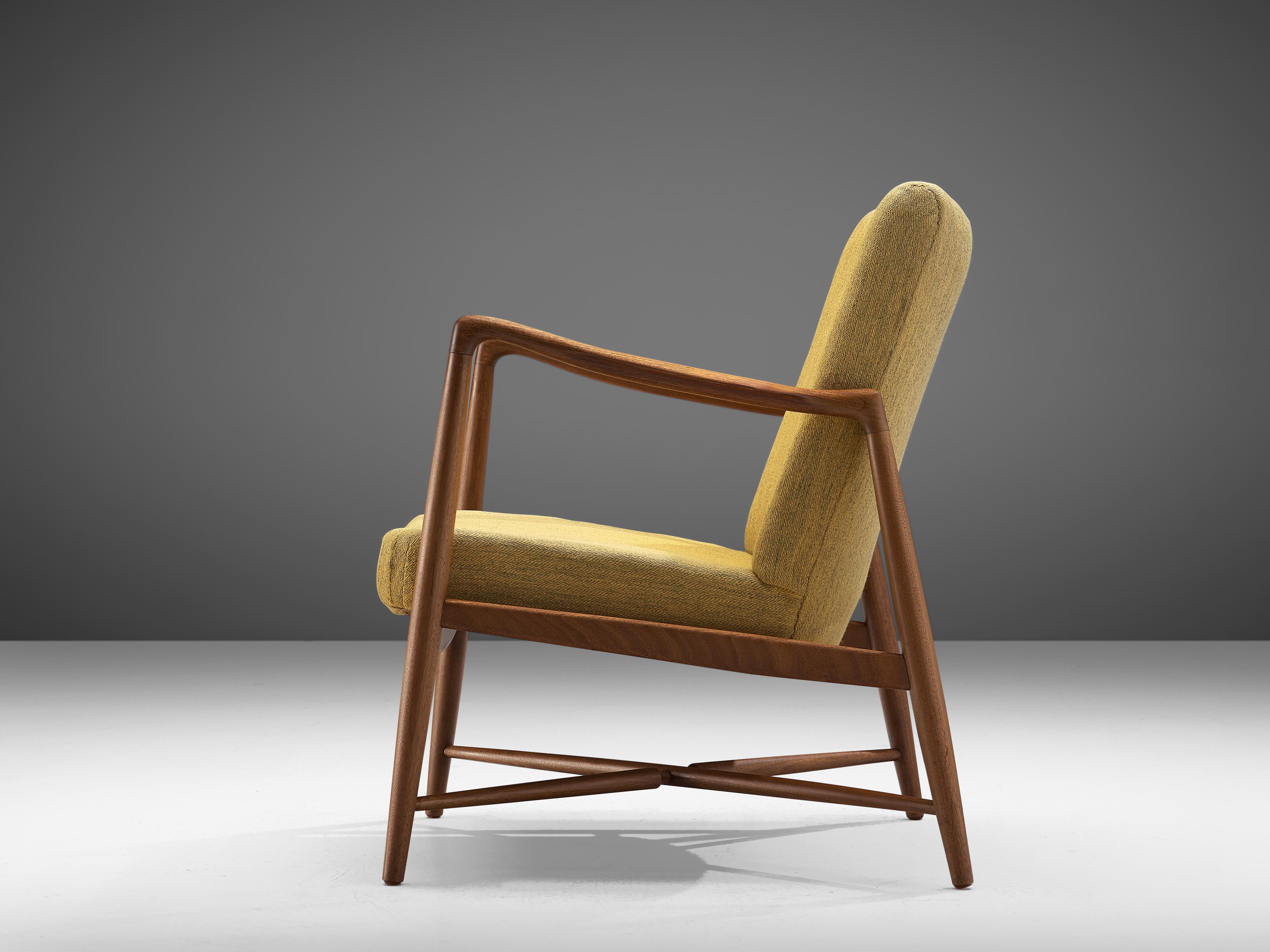 Danish Finn Juhl for Bovirke Lounge Chair in Teak