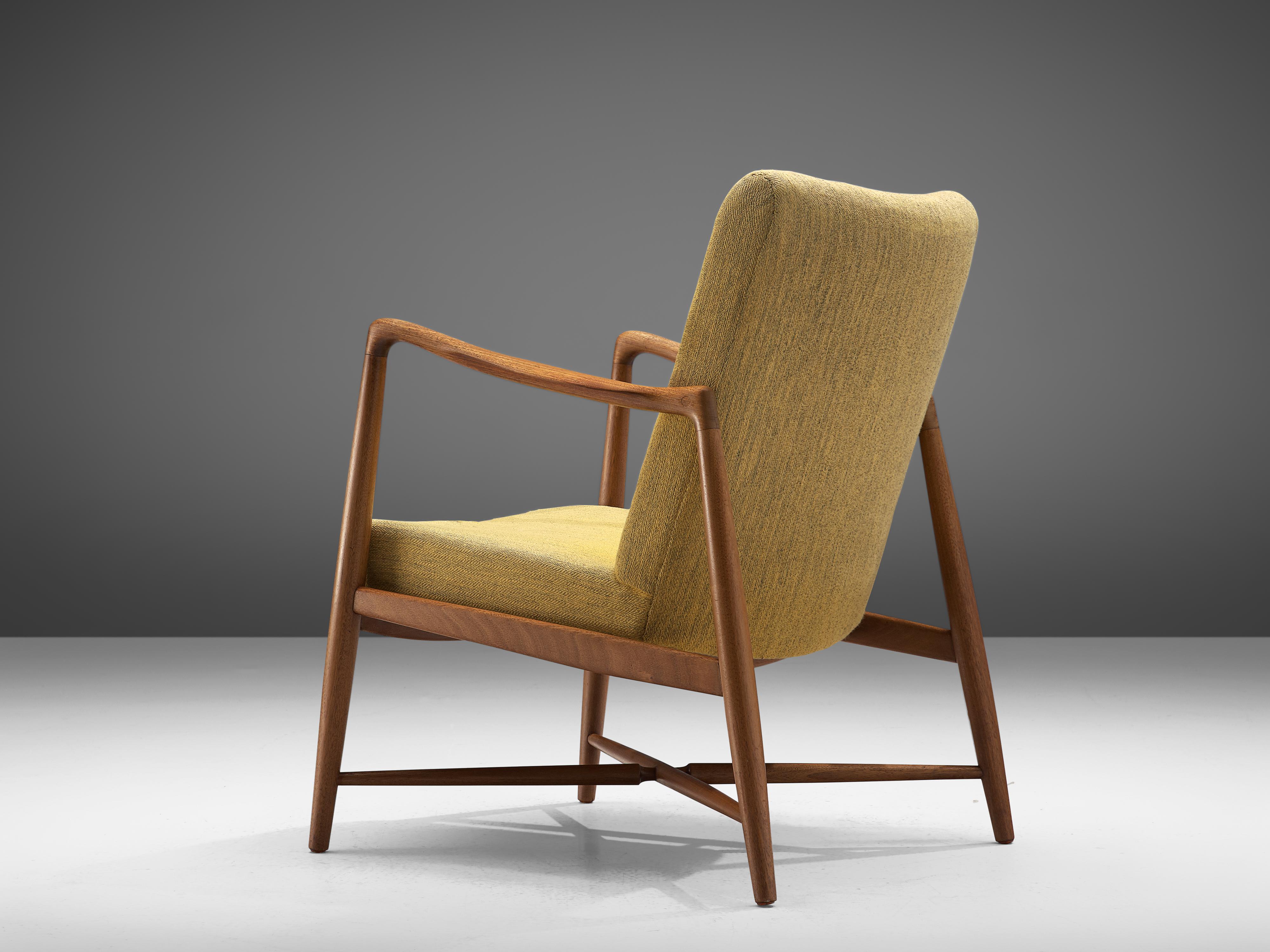 Mid-20th Century Finn Juhl for Bovirke Lounge Chair in Teak