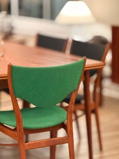 Finn Juhl for Bovirke BO 63 dining chairs, set of 6