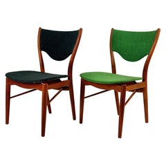 Finn Juhl for Bovirke BO 63 dining chairs, set of 6