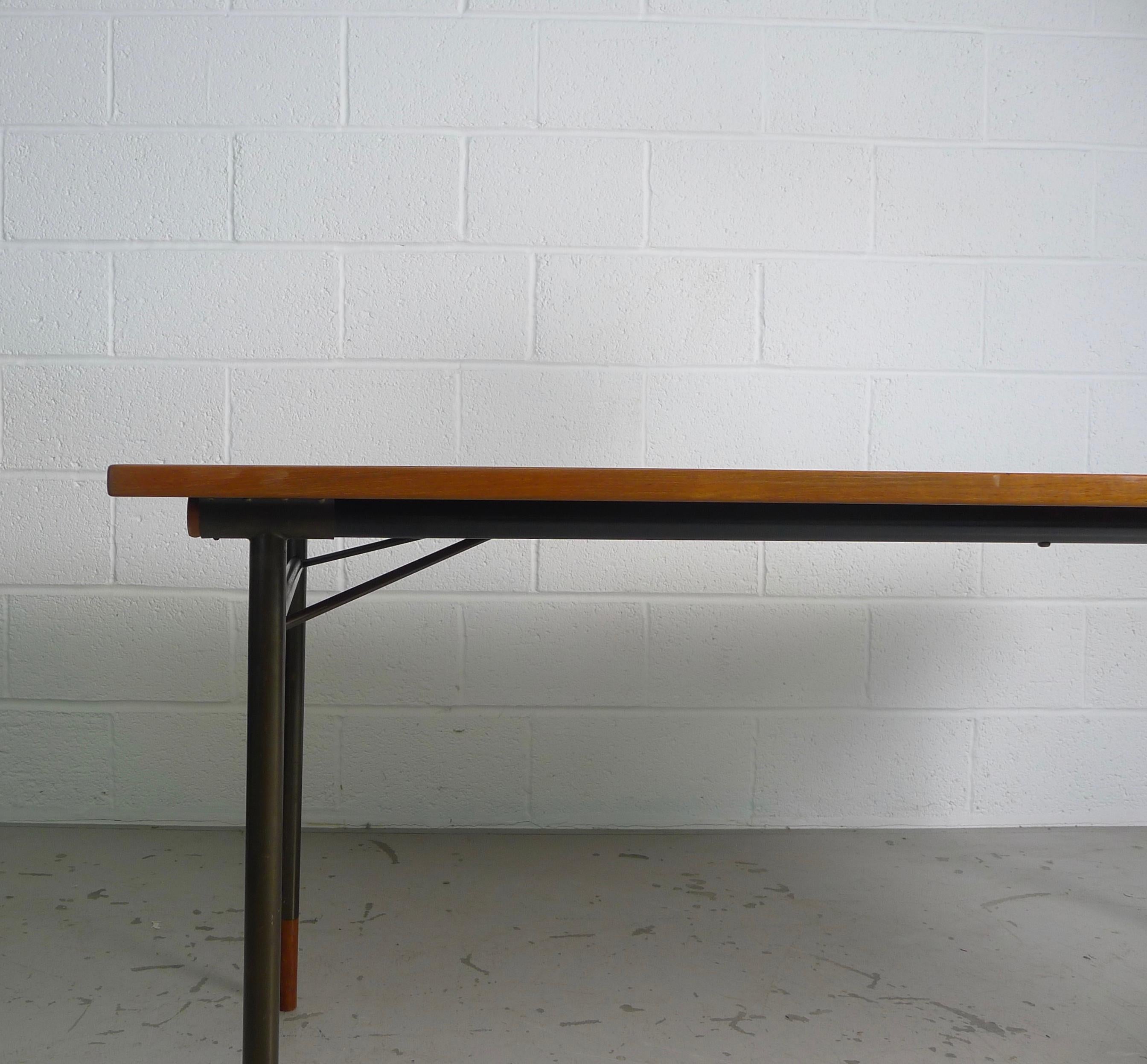 Danish Finn Juhl for Bovirke, Denmark, BO-69, Desk in Teak, Stamped by Maker