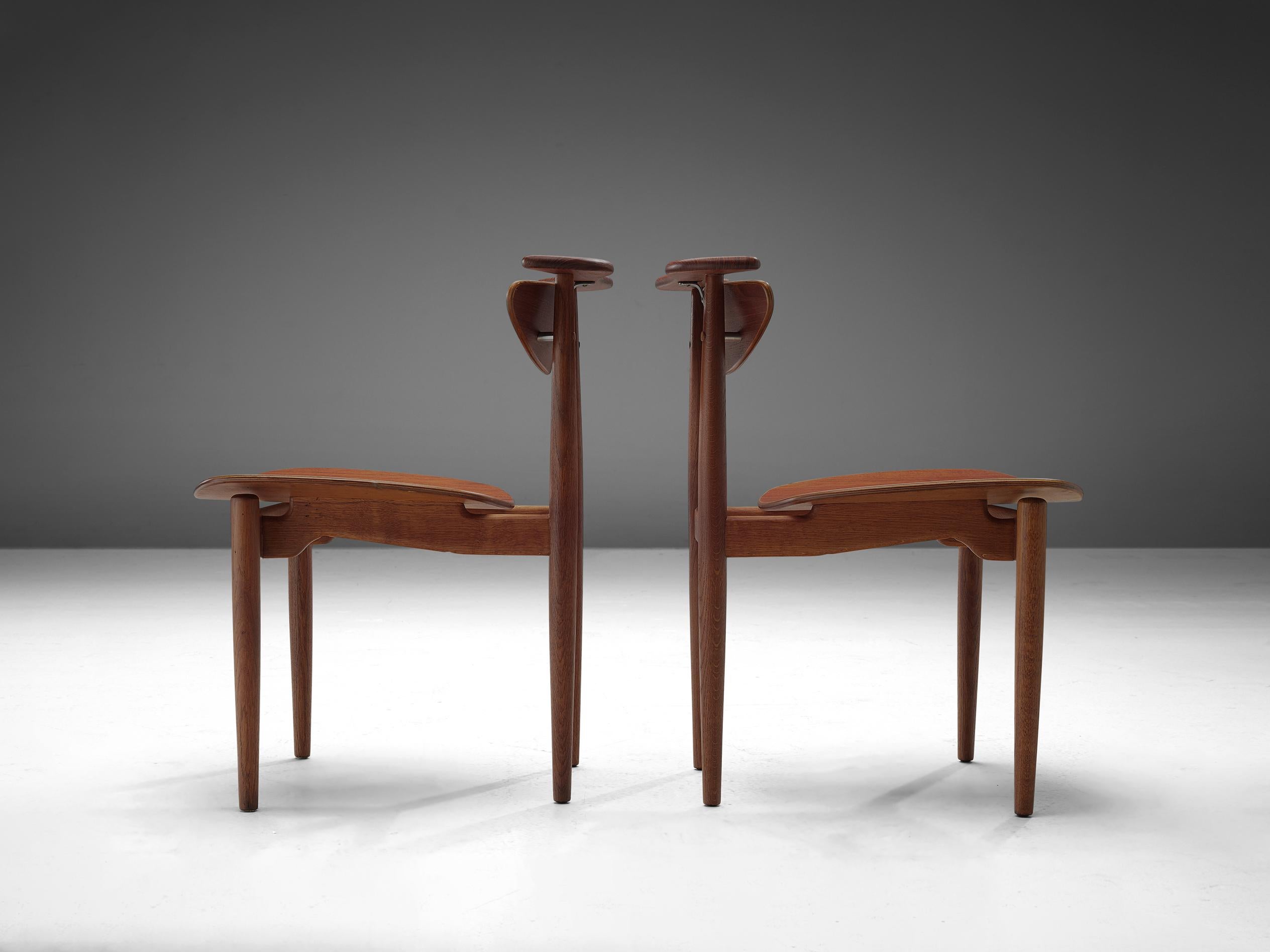 Danish Finn Juhl for Bovirke 'Reading Chairs' in Teak For Sale