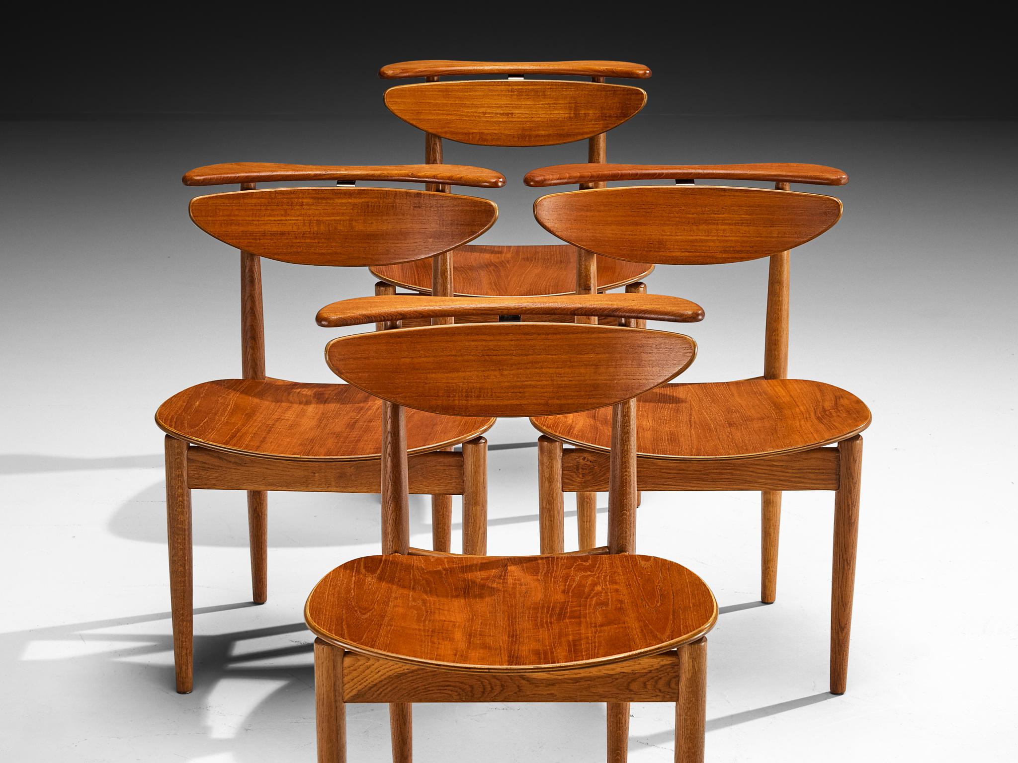 Finn Juhl pour Bovirke « Reading Chairs » en teck en vente 3