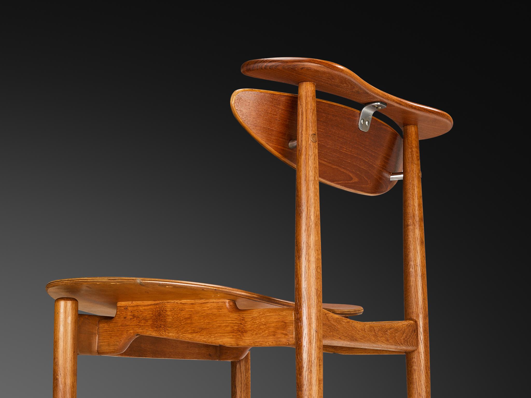 Finn Juhl pour Bovirke « Reading Chairs » en teck Bon état - En vente à Waalwijk, NL