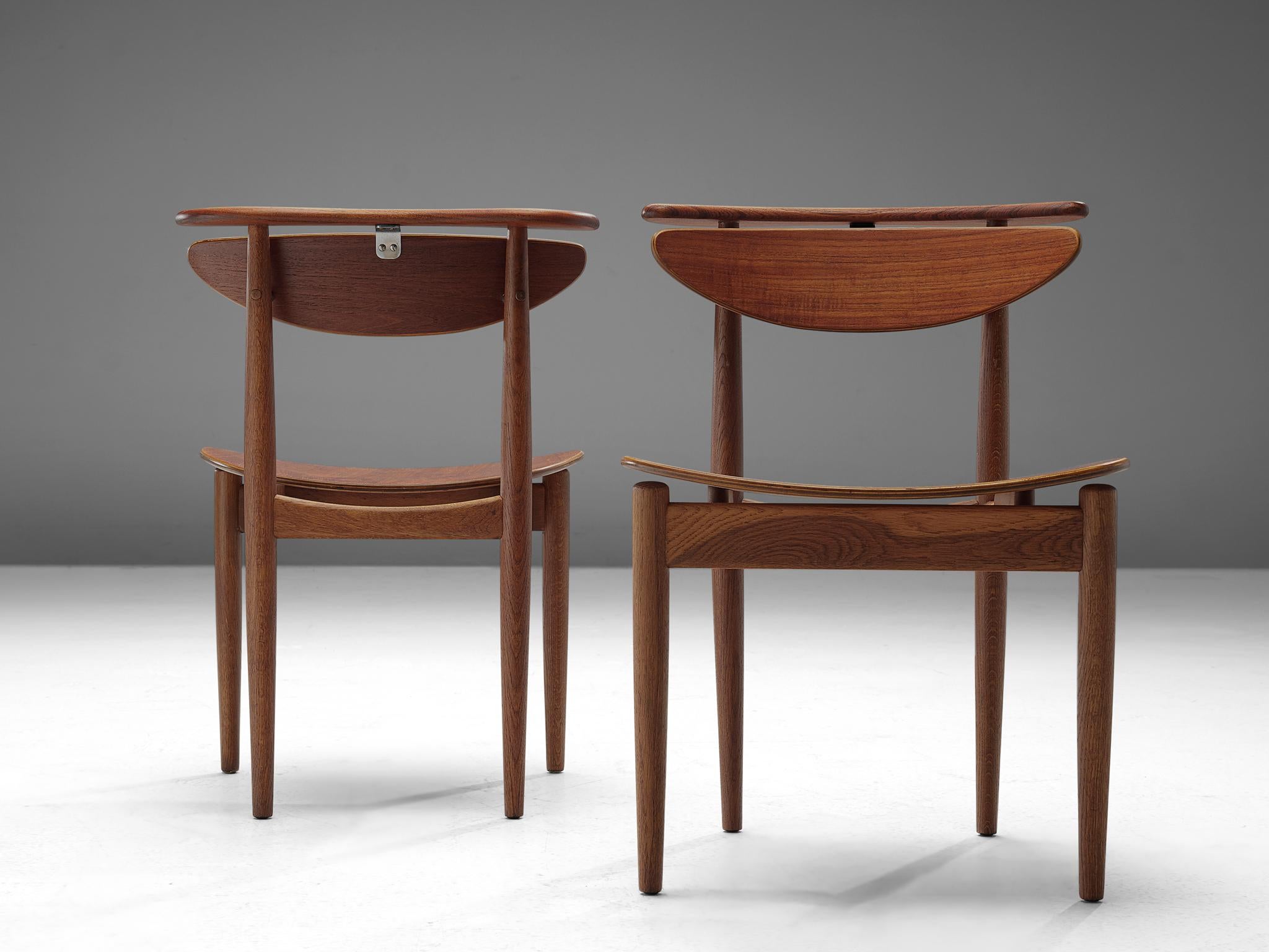 Finn Juhl for Bovirke Set of Four 'Reading Chairs' In Good Condition In Waalwijk, NL