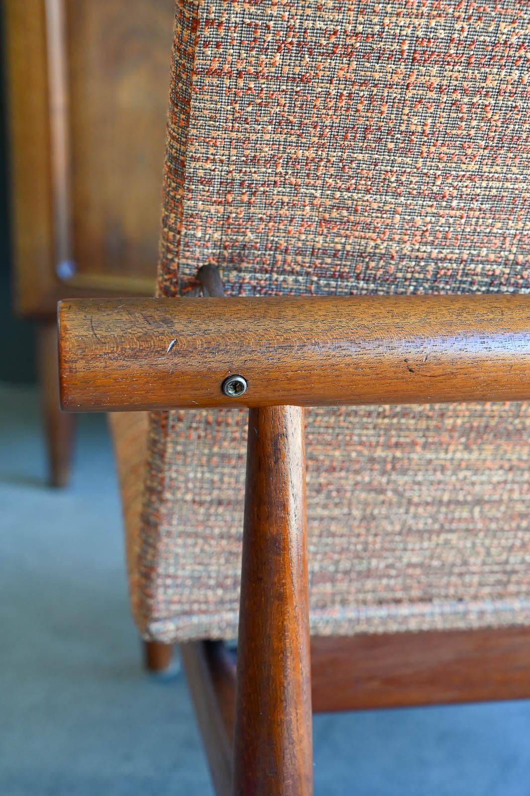Finn Juhl for France and Daverkosen  Model 137 'Japan' Chair, 1955 For Sale 3