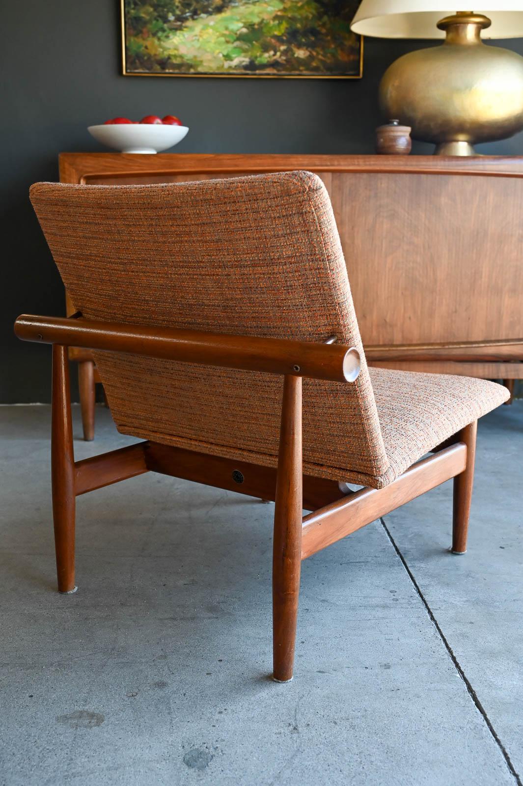 Mid-Century Modern Finn Juhl for France and Daverkosen  Model 137 'Japan' Chair, 1955 For Sale