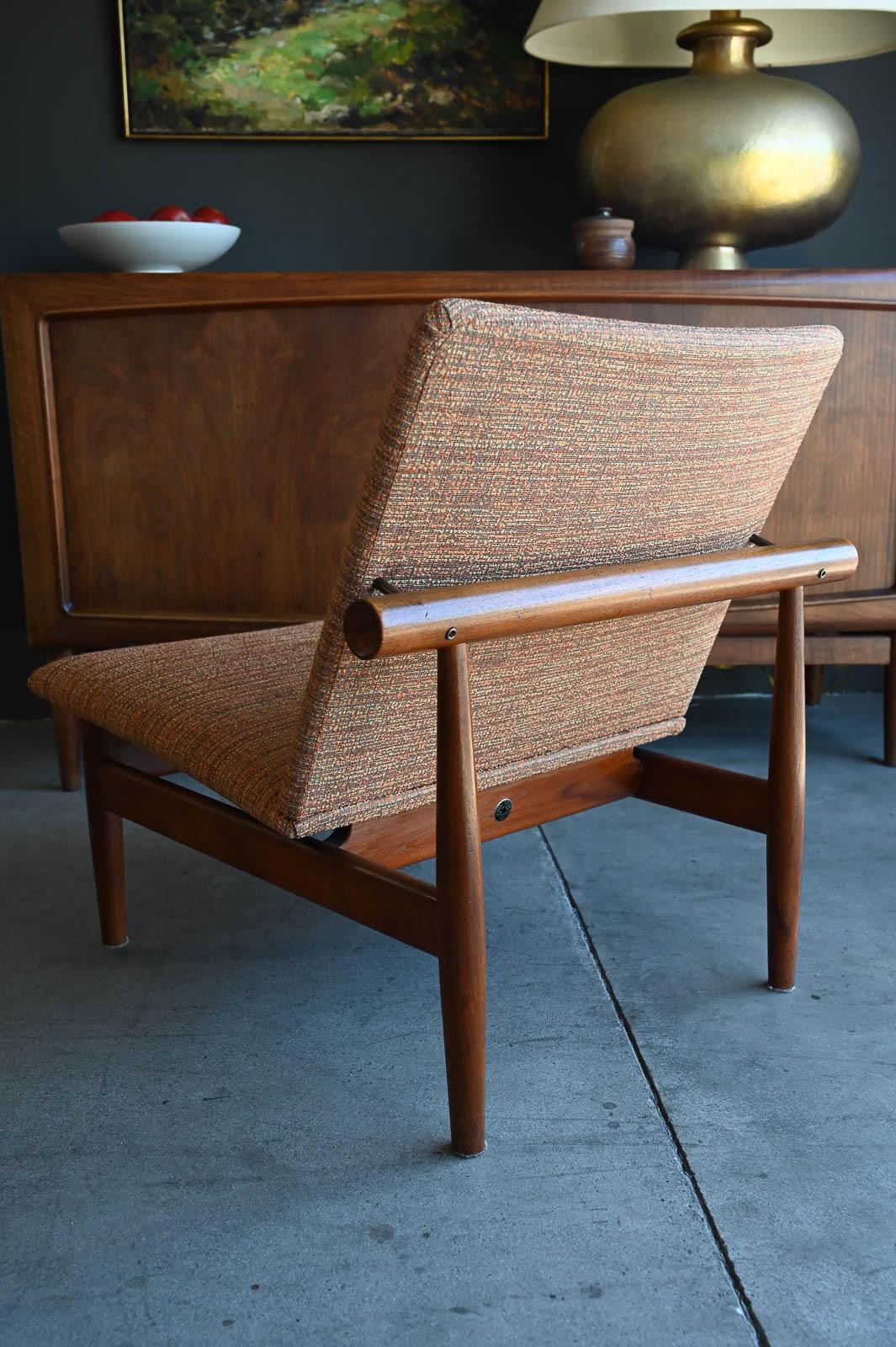 Danish Finn Juhl for France and Daverkosen  Model 137 'Japan' Chair, 1955 For Sale