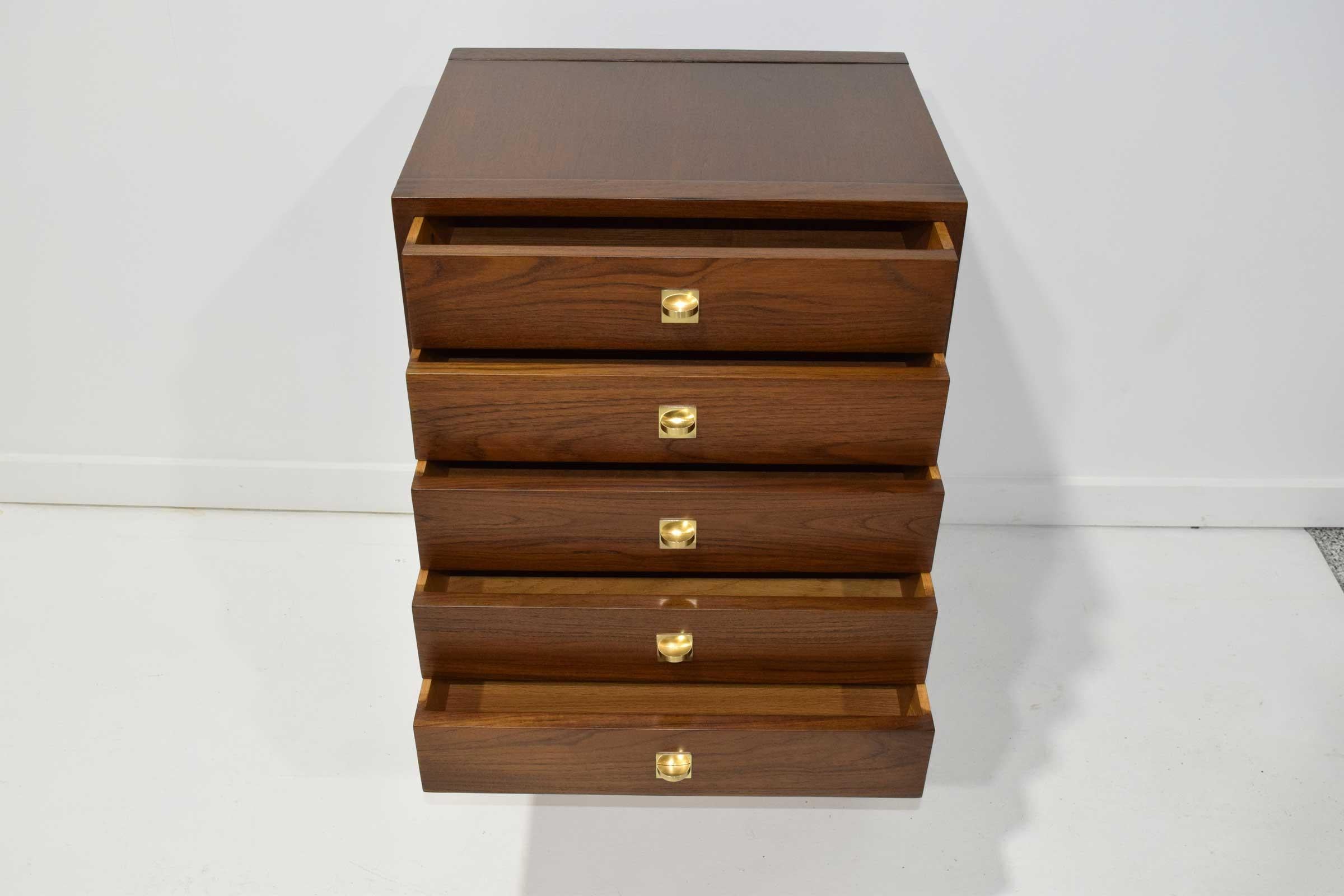 Finn Juhl for France and Son Teak Chest In Good Condition In Dallas, TX