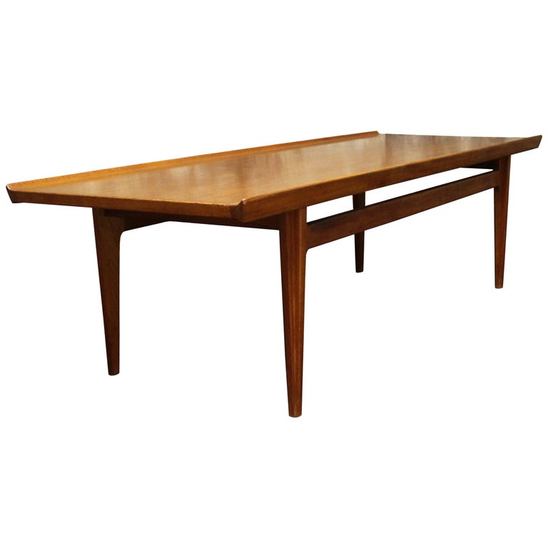 Finn Juhl for France and Sons Solid Teak Coffee Table at 1stDibs