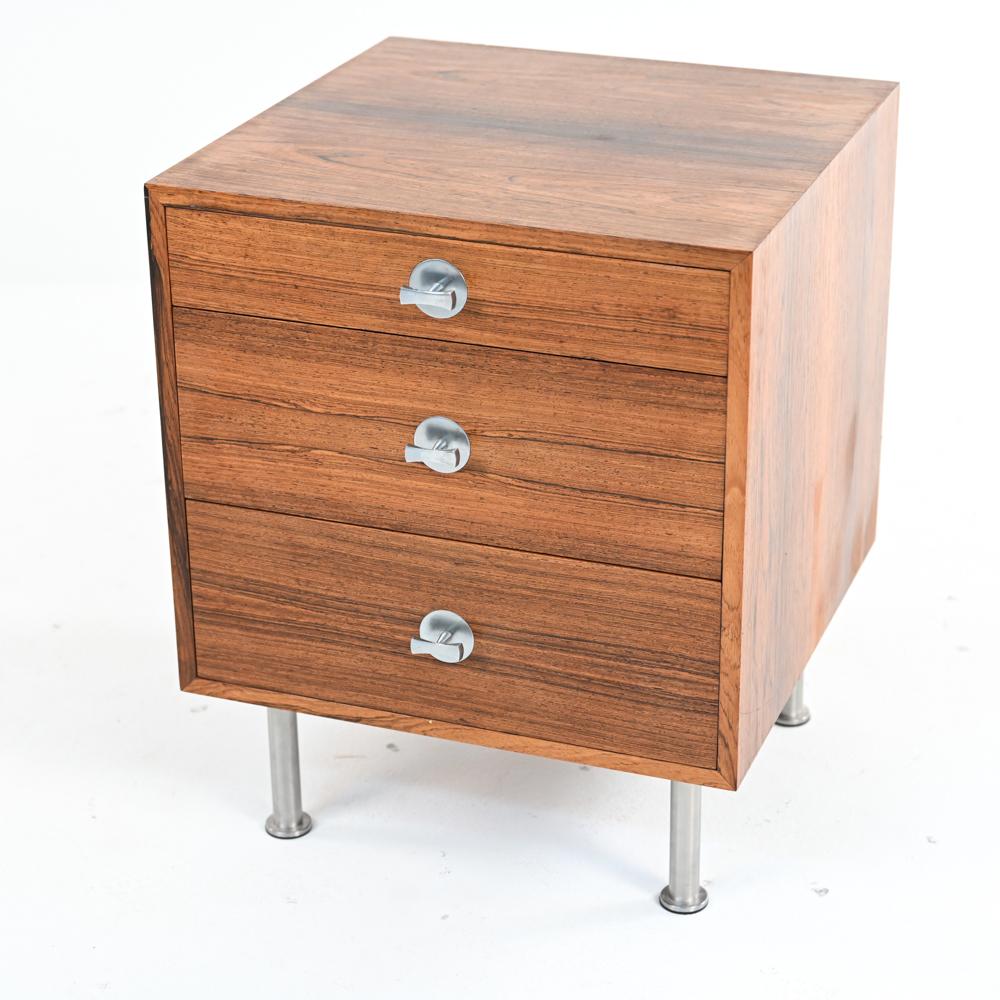 Mid-Century Modern Finn Juhl for France & Son Rosewood Diplomat Series Nightstand or End Table