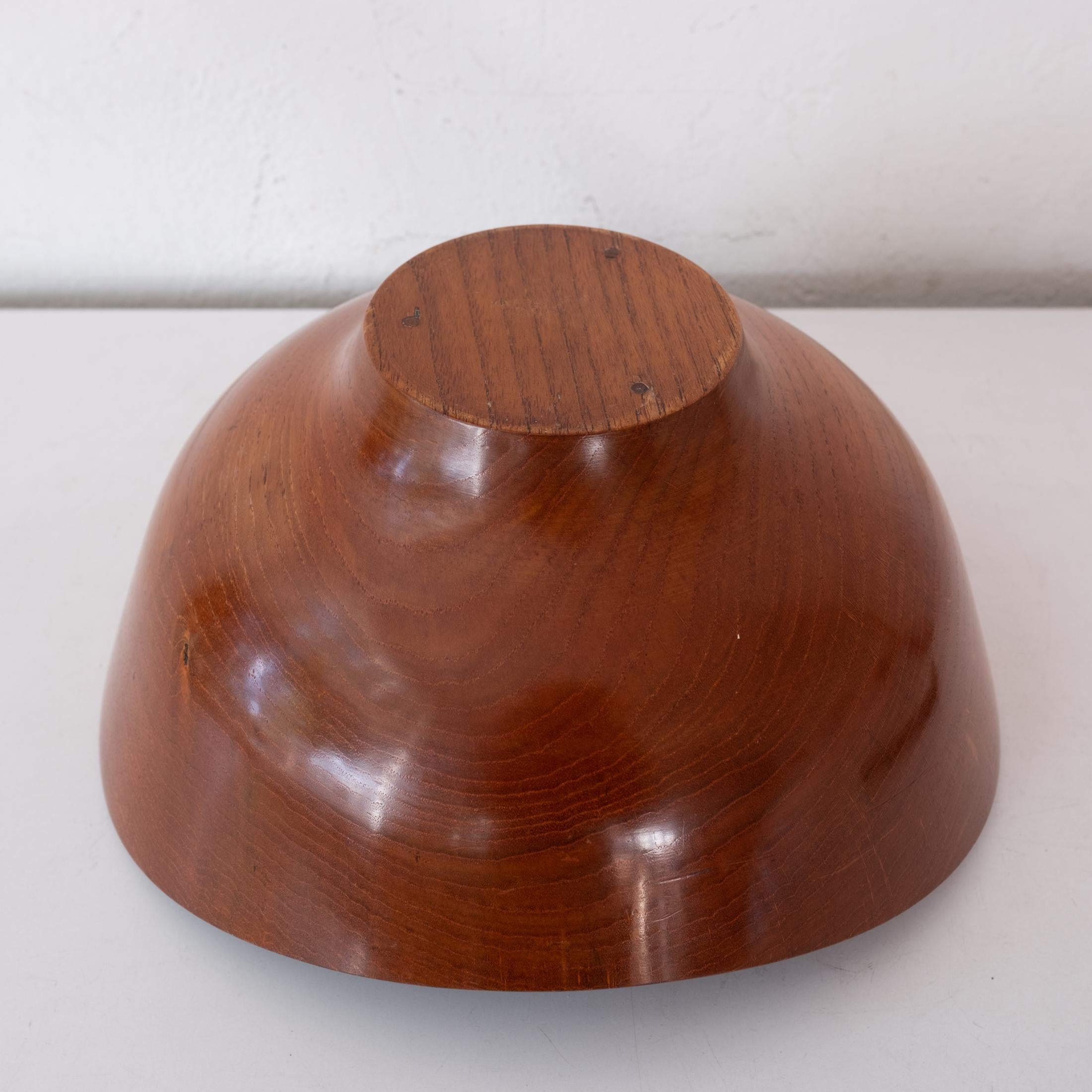 Finn Juhl for Kay Bojesen Teak Bowl, Denmark, 1950s 8