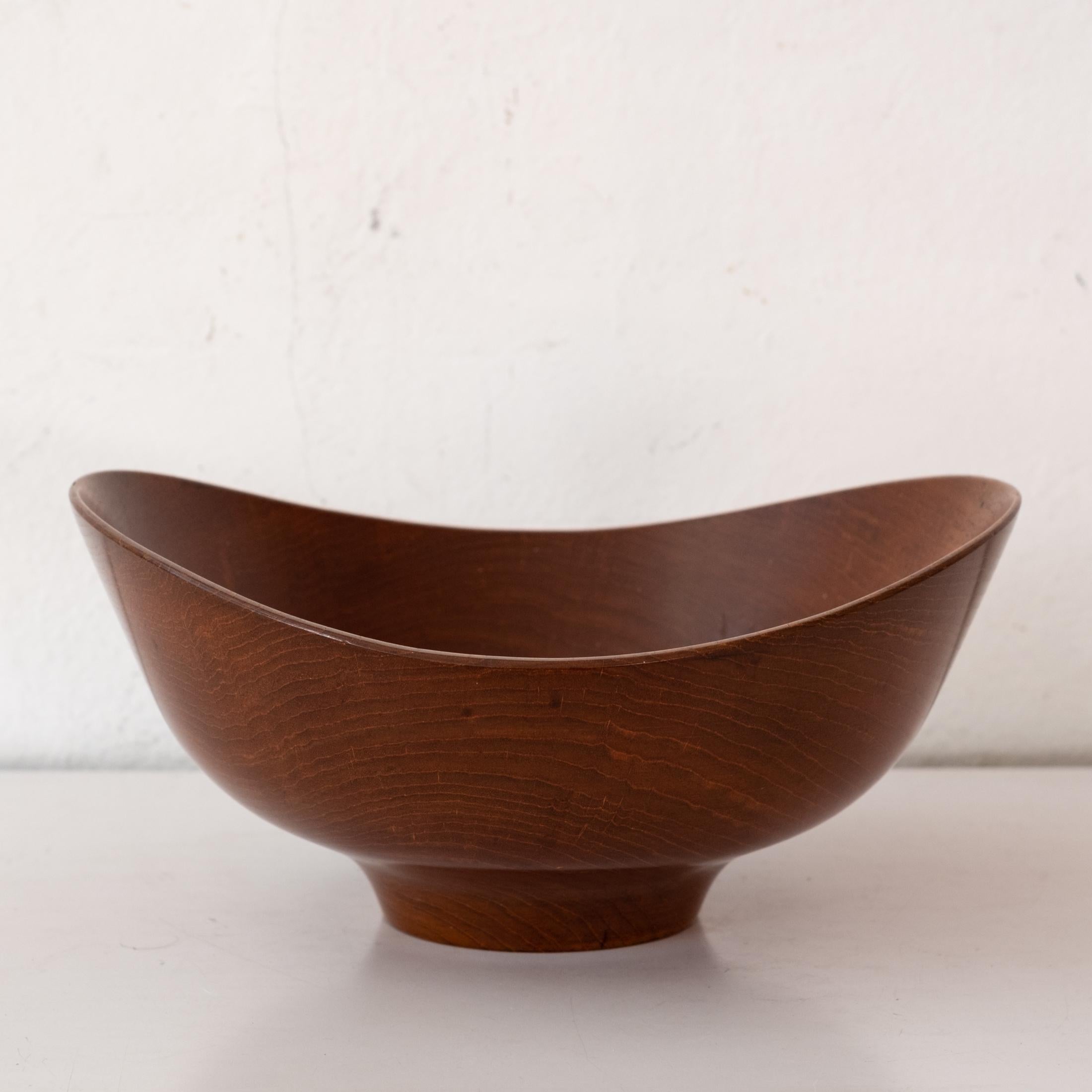 Scandinavian Modern Finn Juhl for Kay Bojesen Teak Bowl, Denmark, 1950s
