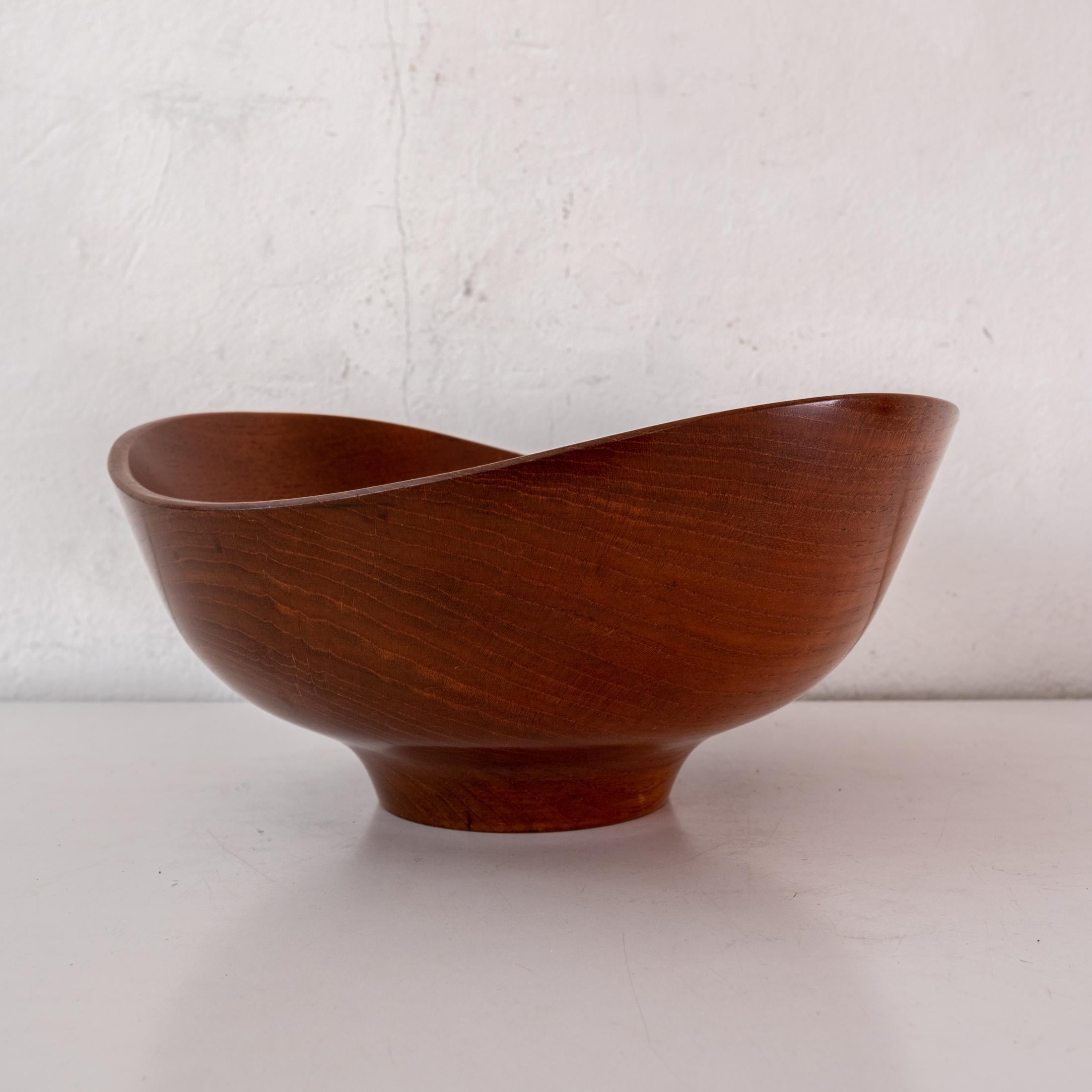 Mid-20th Century Finn Juhl for Kay Bojesen Teak Bowl, Denmark, 1950s