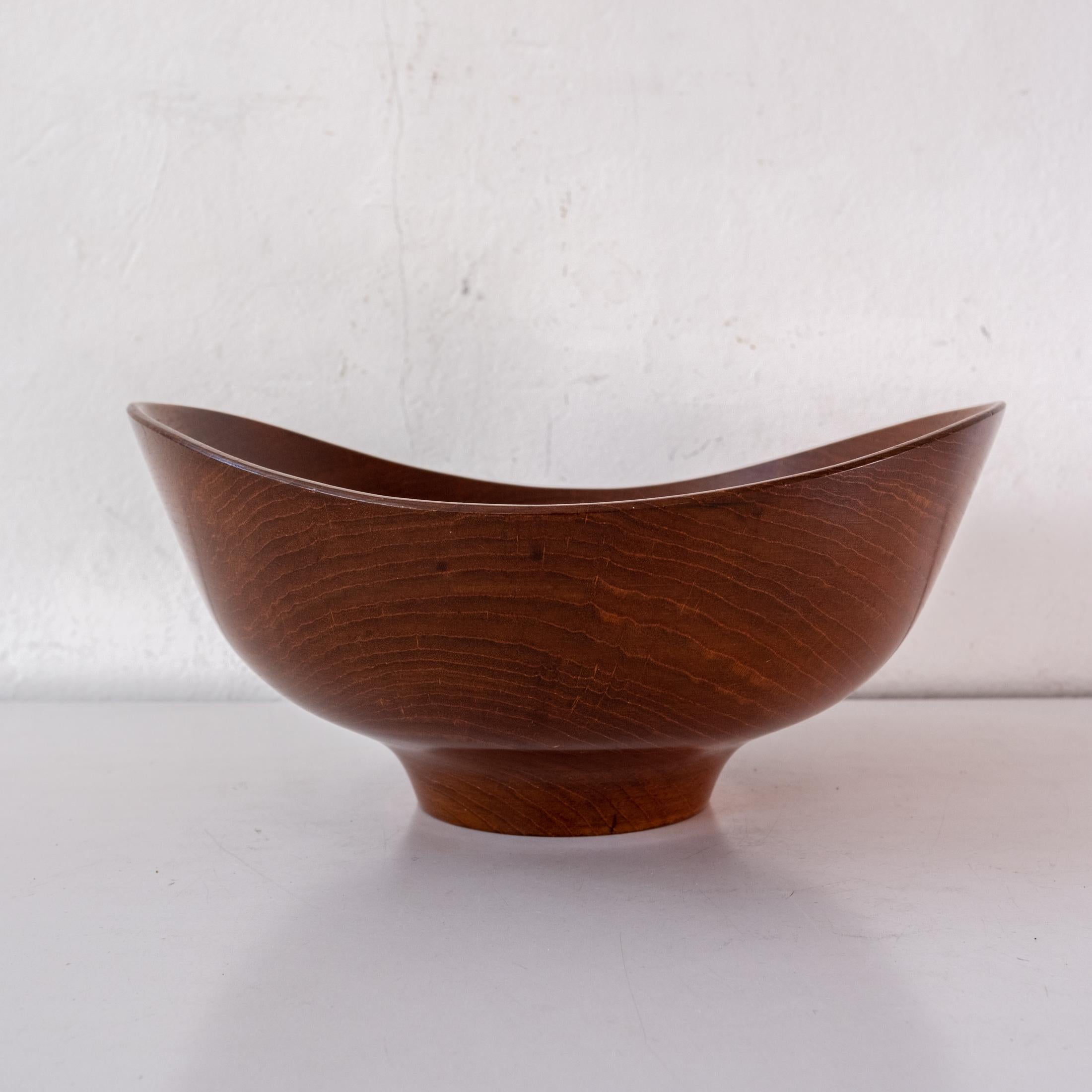 Finn Juhl for Kay Bojesen Teak Bowl, Denmark, 1950s 1